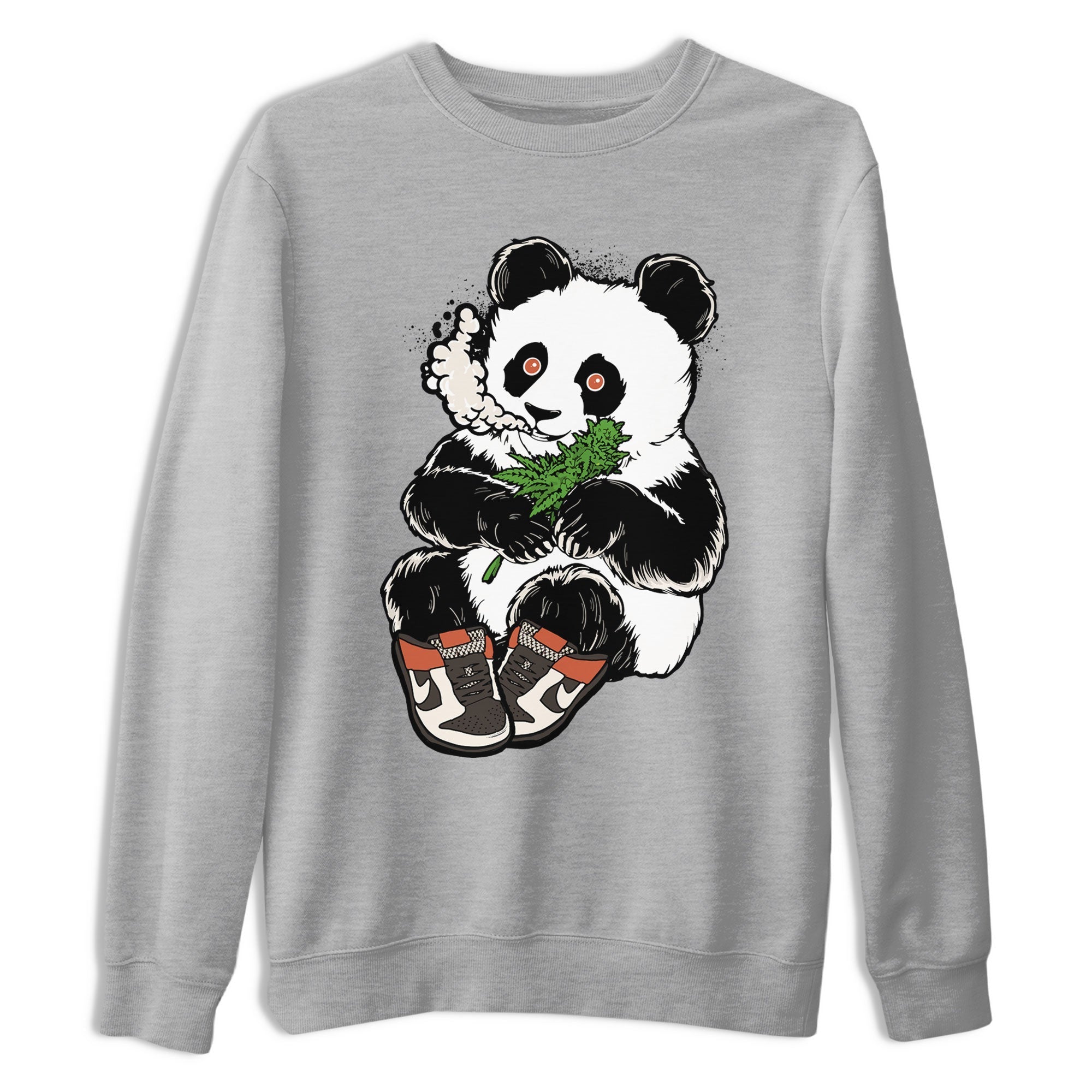 Smoking Panda snkmatch Tee - Dunk Red Panda
