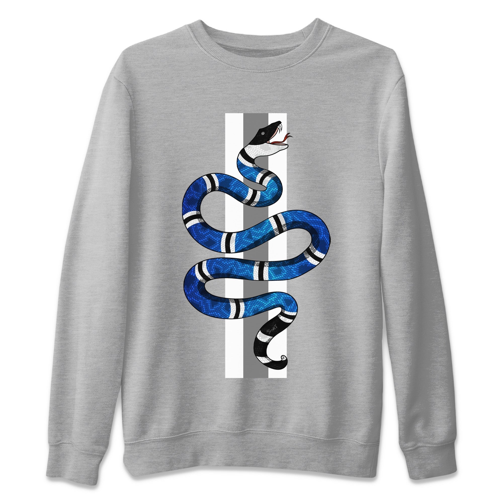 Snake Unisex Tops - Air Jordan 1 True Blue