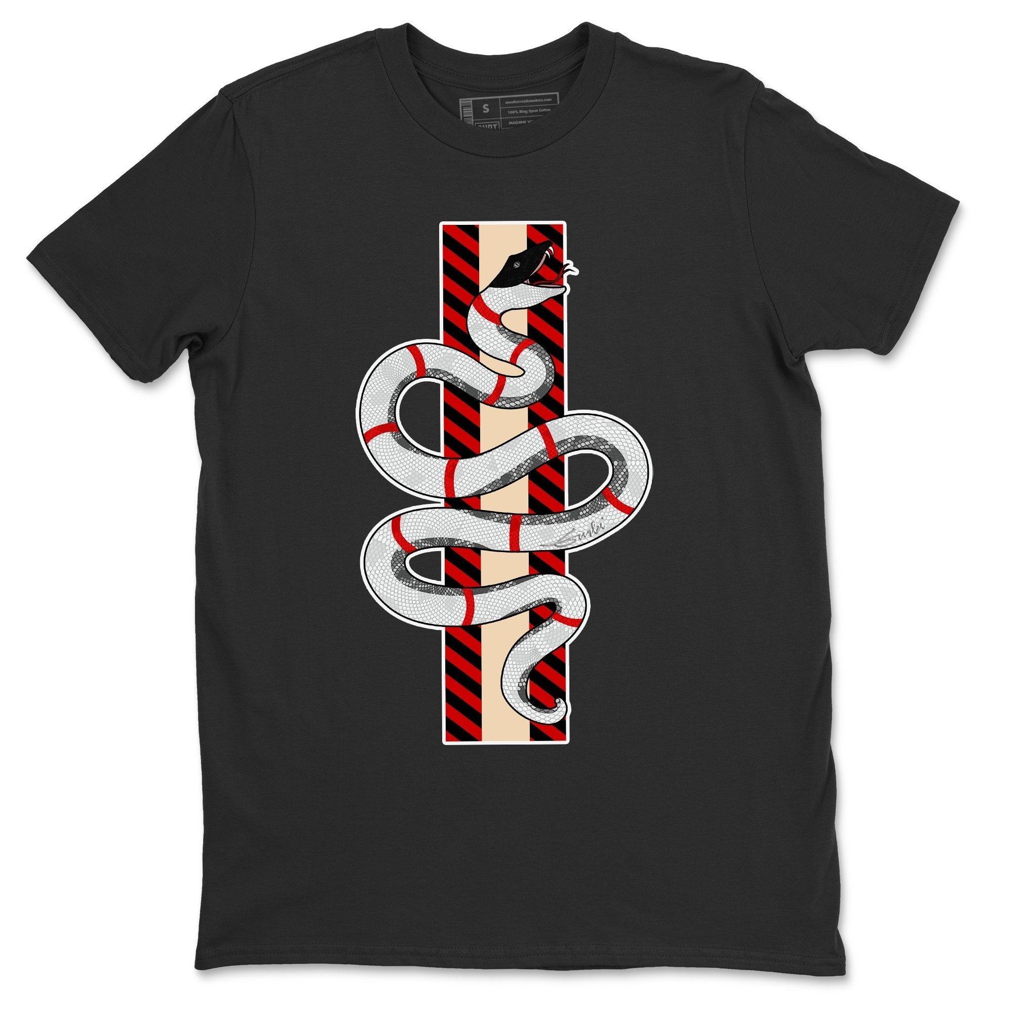Snake Unisex Tops - Air Jordan 2 OFF-WHITE Varsity Red