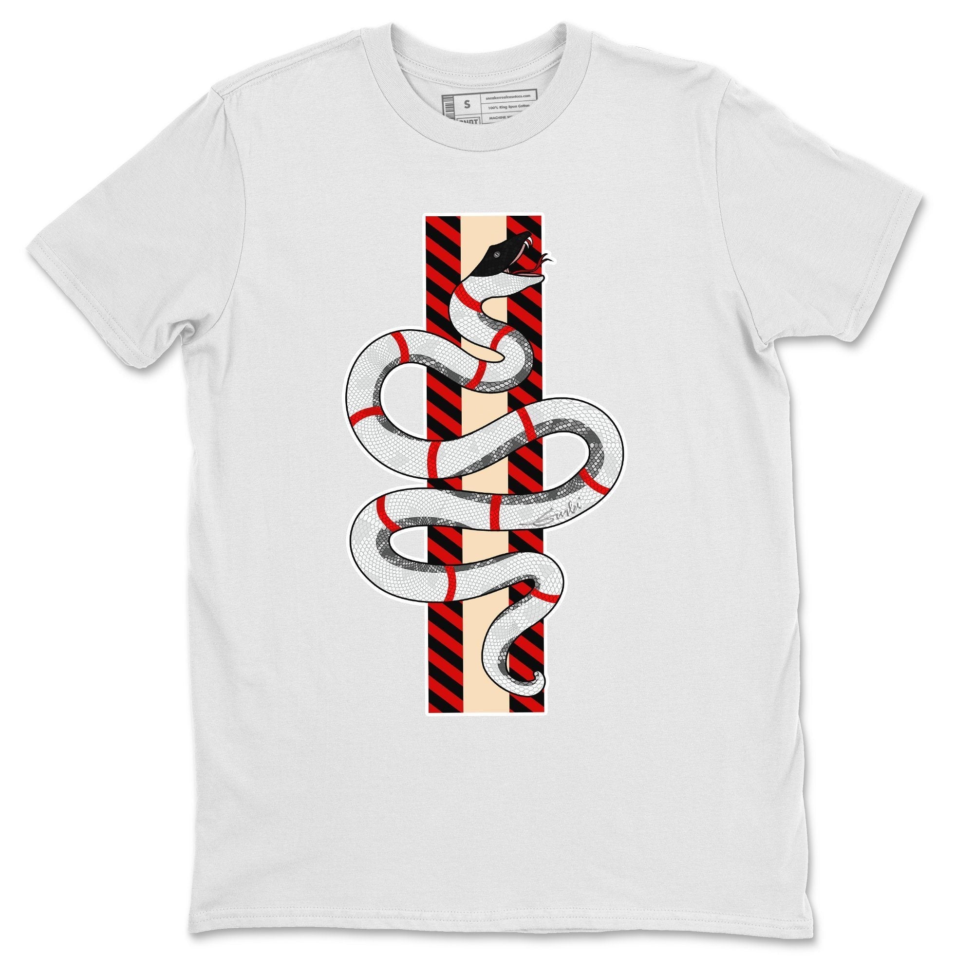 Snake Unisex Tops - Air Jordan 2 OFF-WHITE Varsity Red