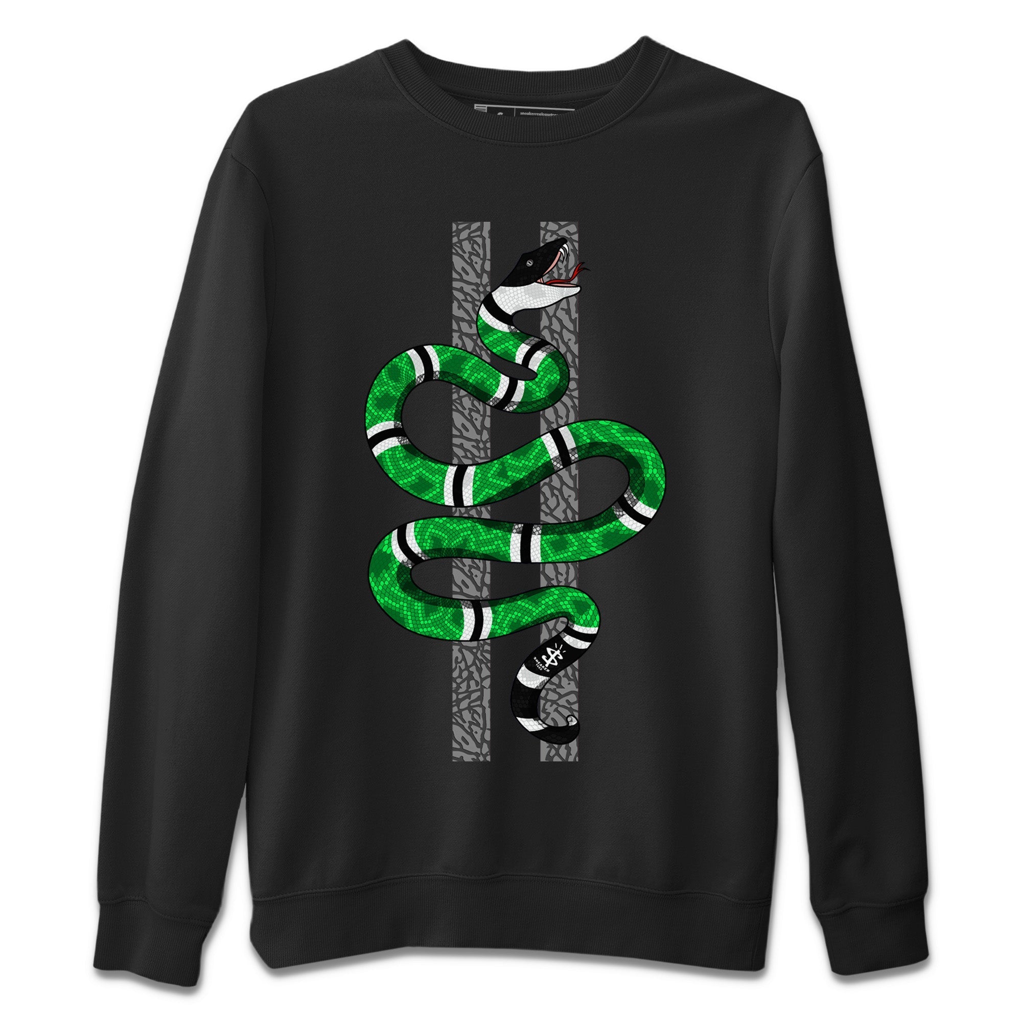 Snake Unisex Tops - Air Jordan 3 Lucky Green
