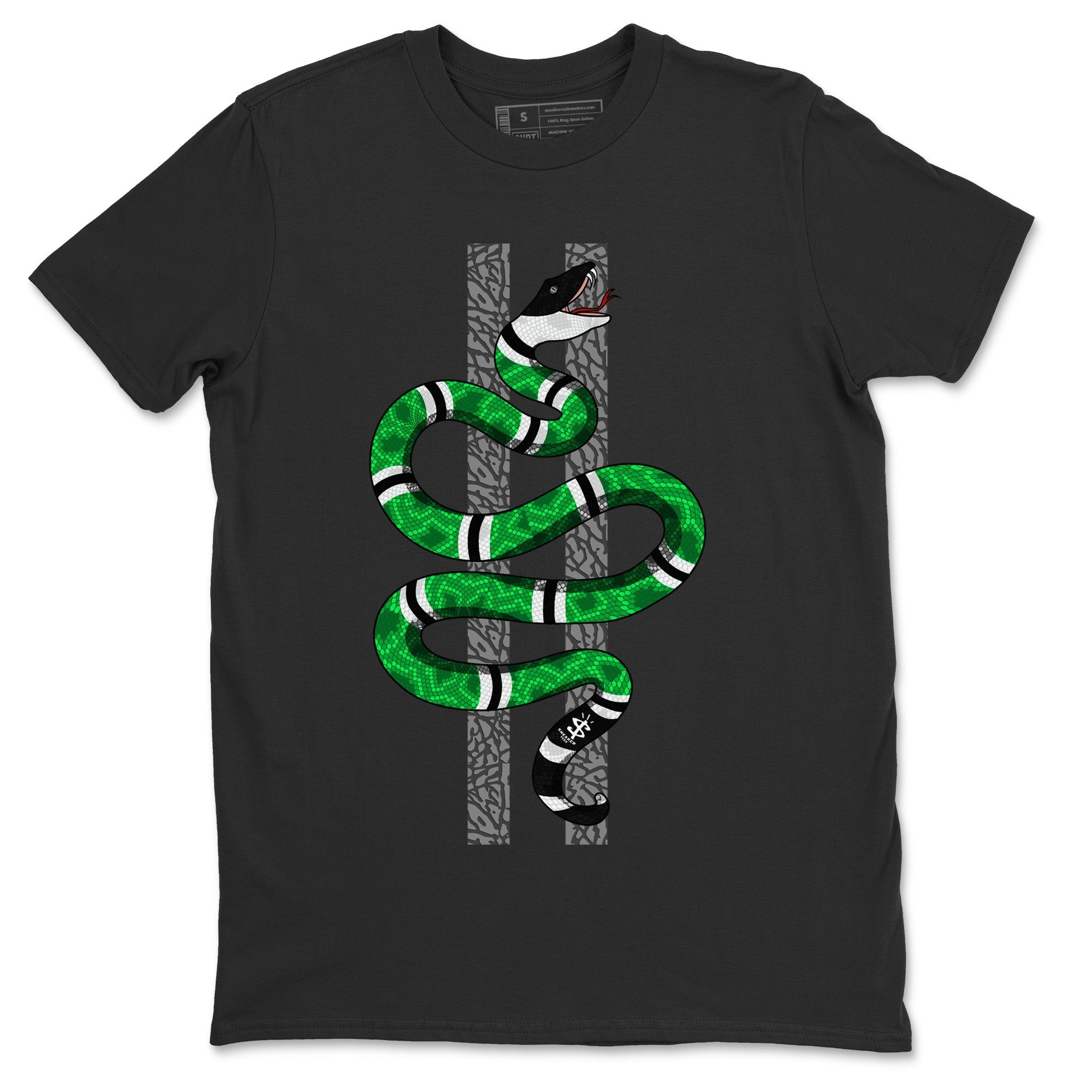 Snake Unisex Tops - Air Jordan 3 Lucky Green