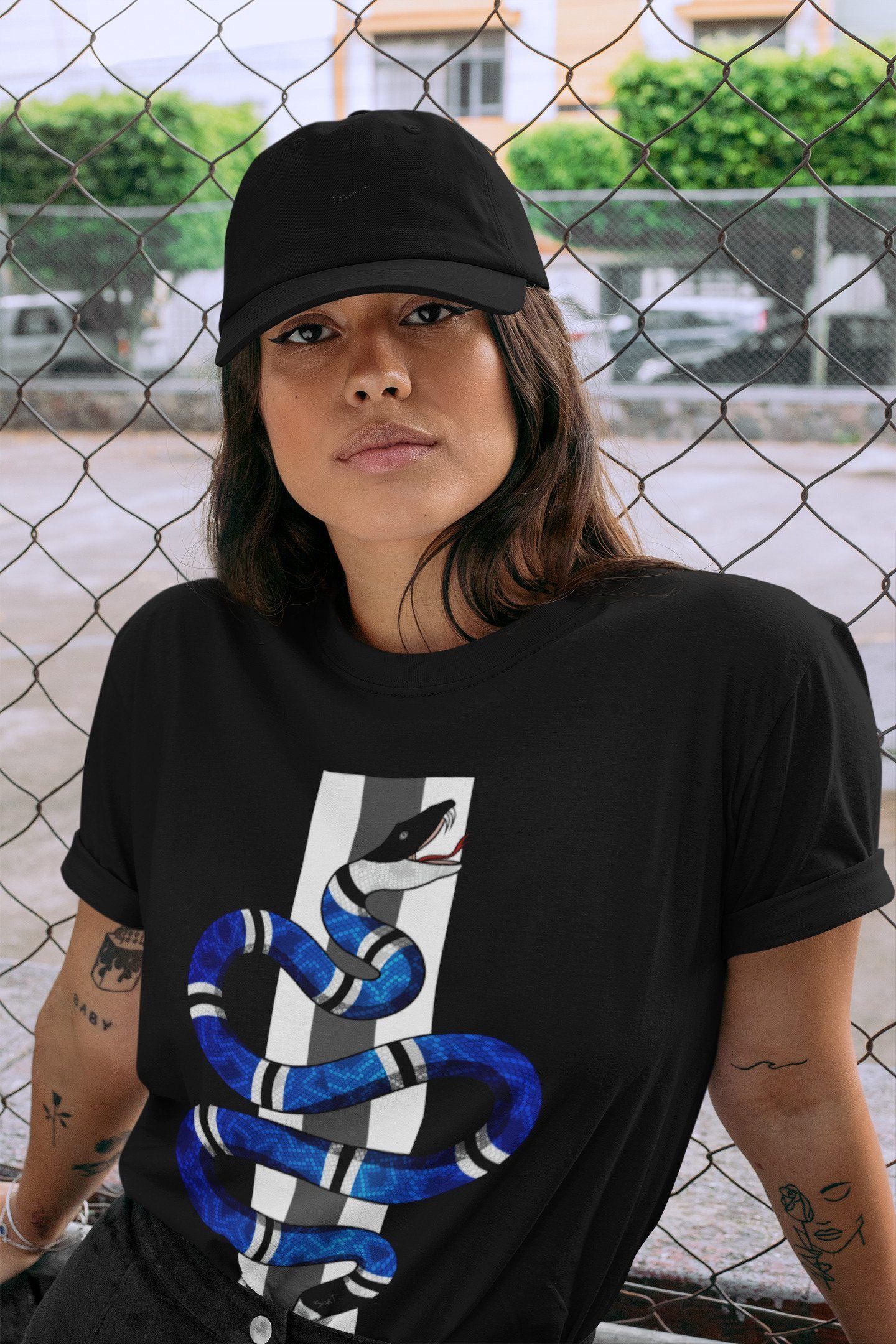 Snake Unisex Tops - Air Jordan 3 Racer Blue