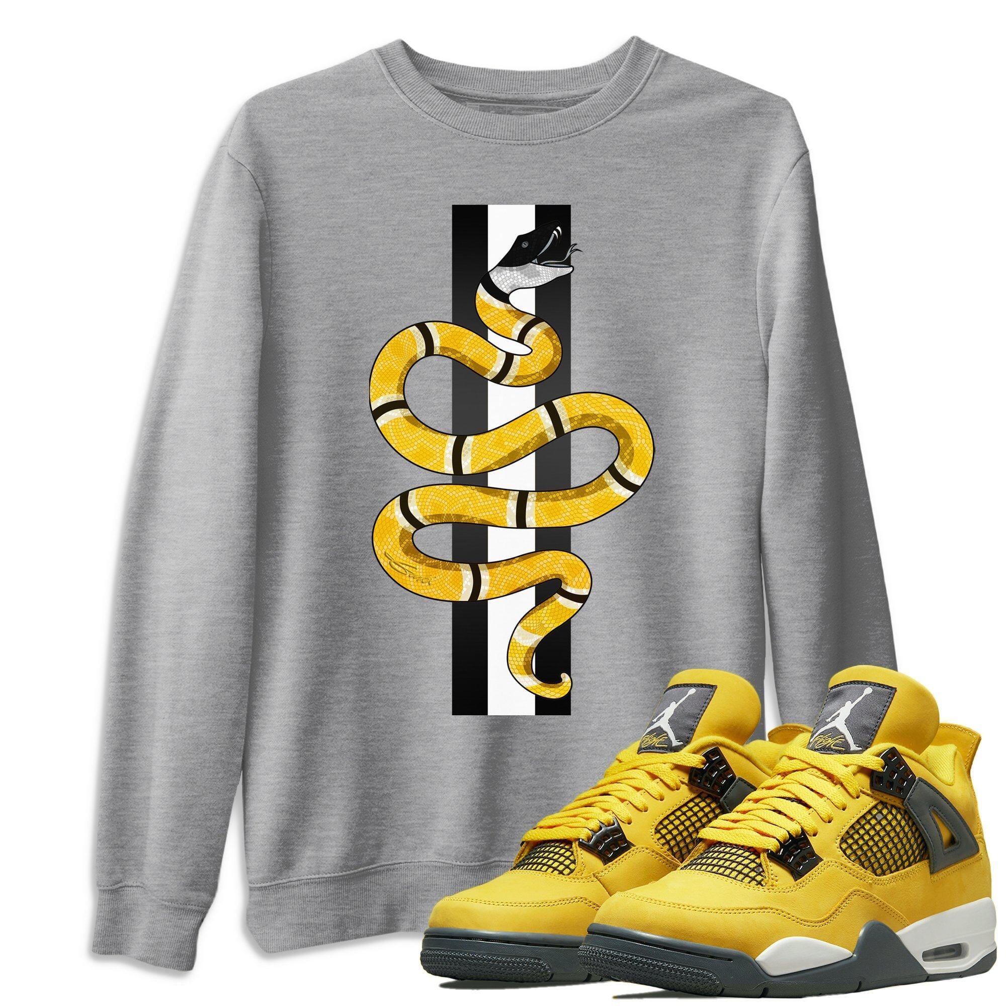 Snake Unisex Tops - Air Jordan 4 Lightning