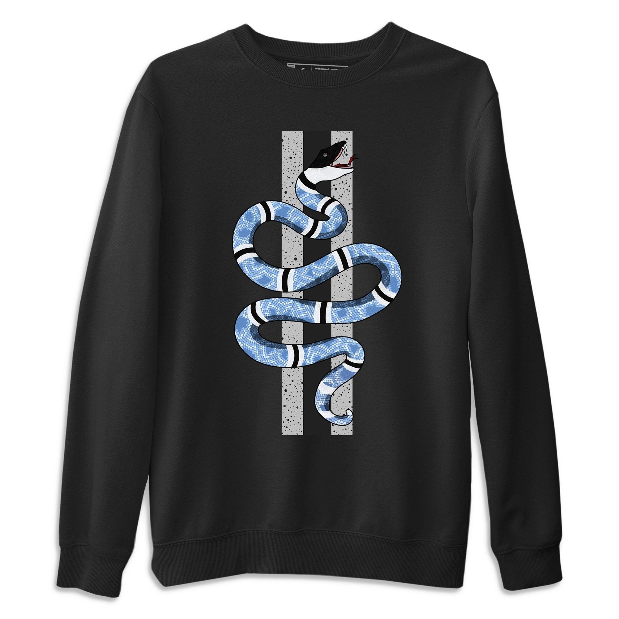 Snake Unisex Tops - Air Jordan 4 University Blue