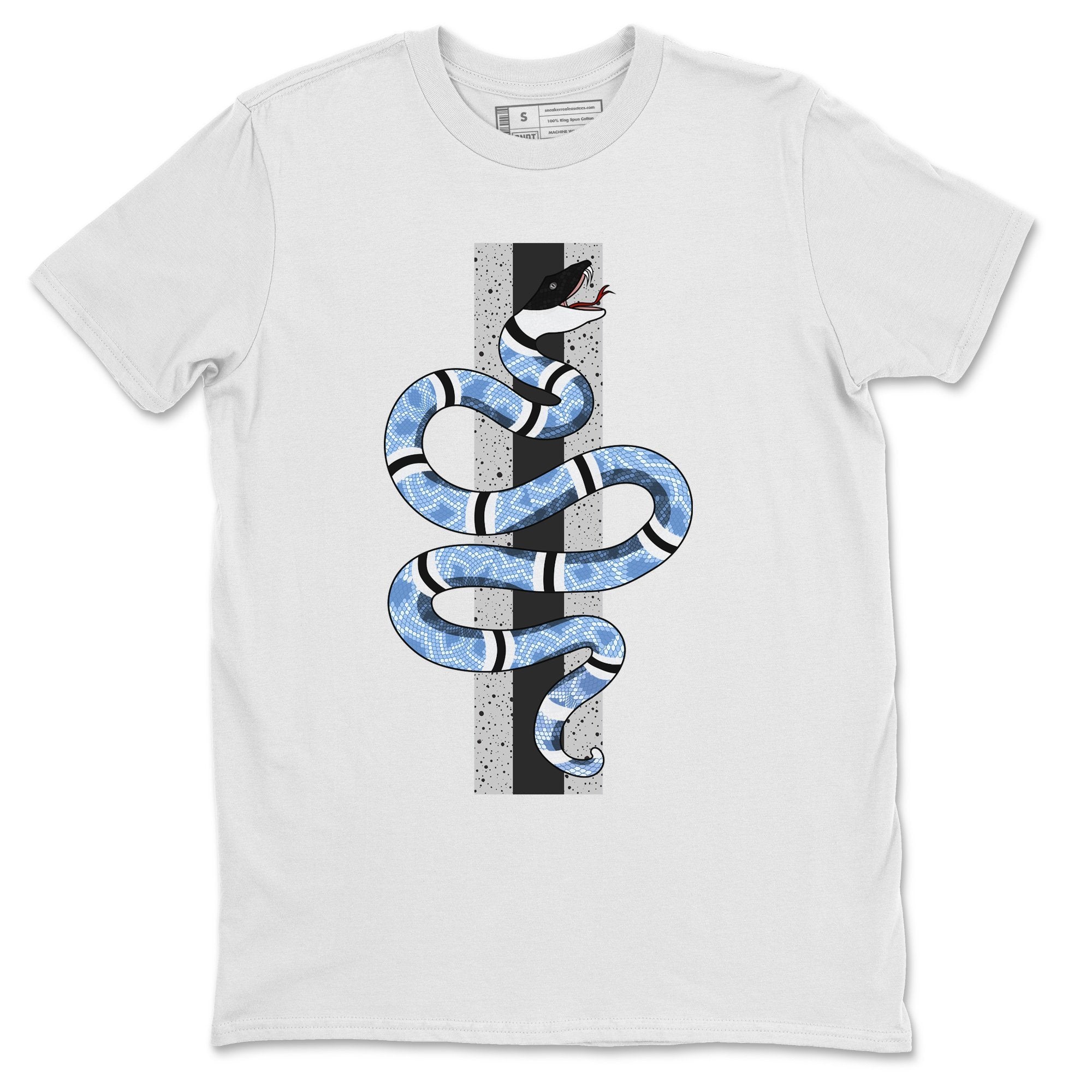 Snake Unisex Tops - Air Jordan 4 University Blue