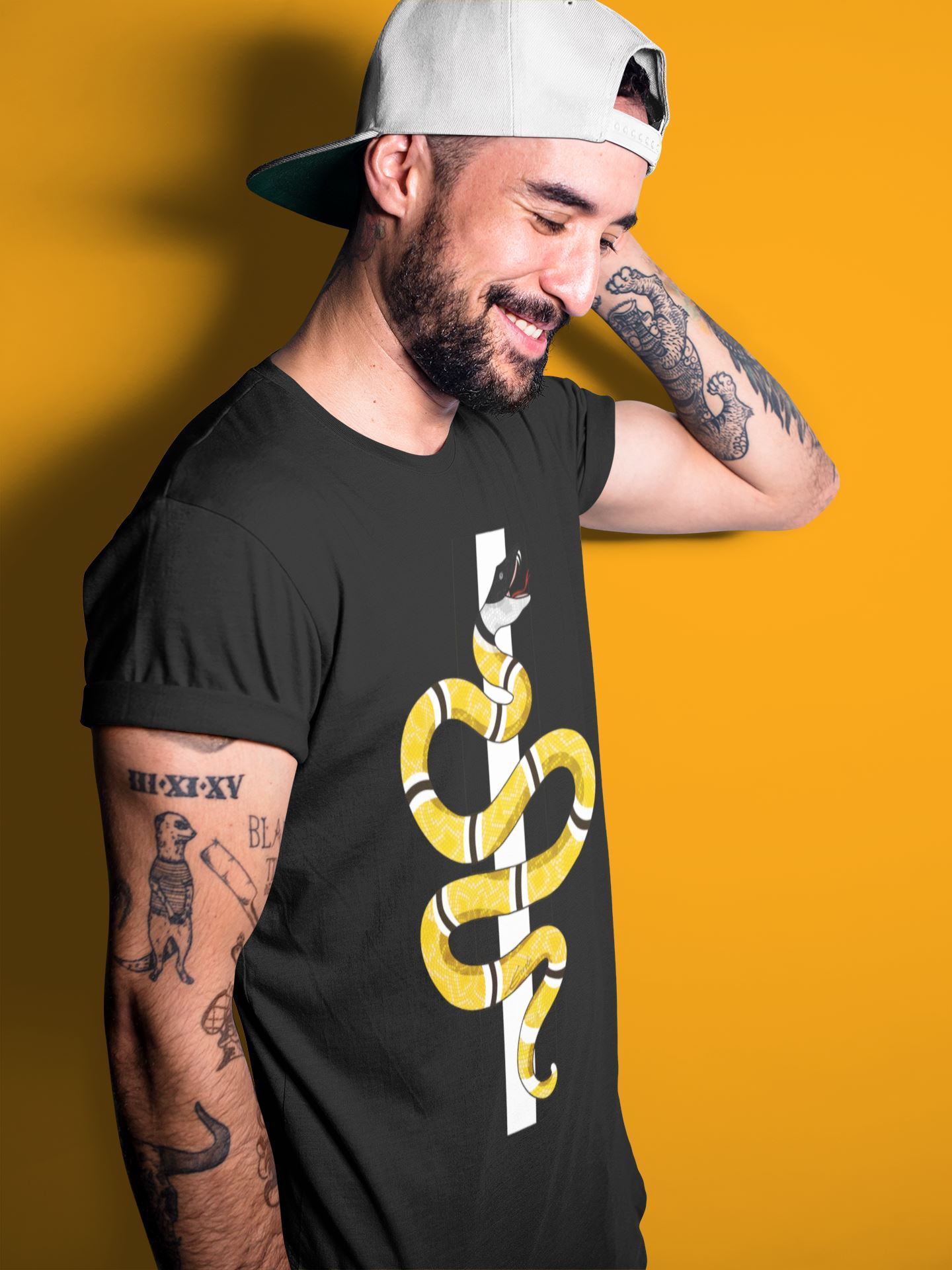 Snake Unisex Tops - Dunk Championship Goldenrod