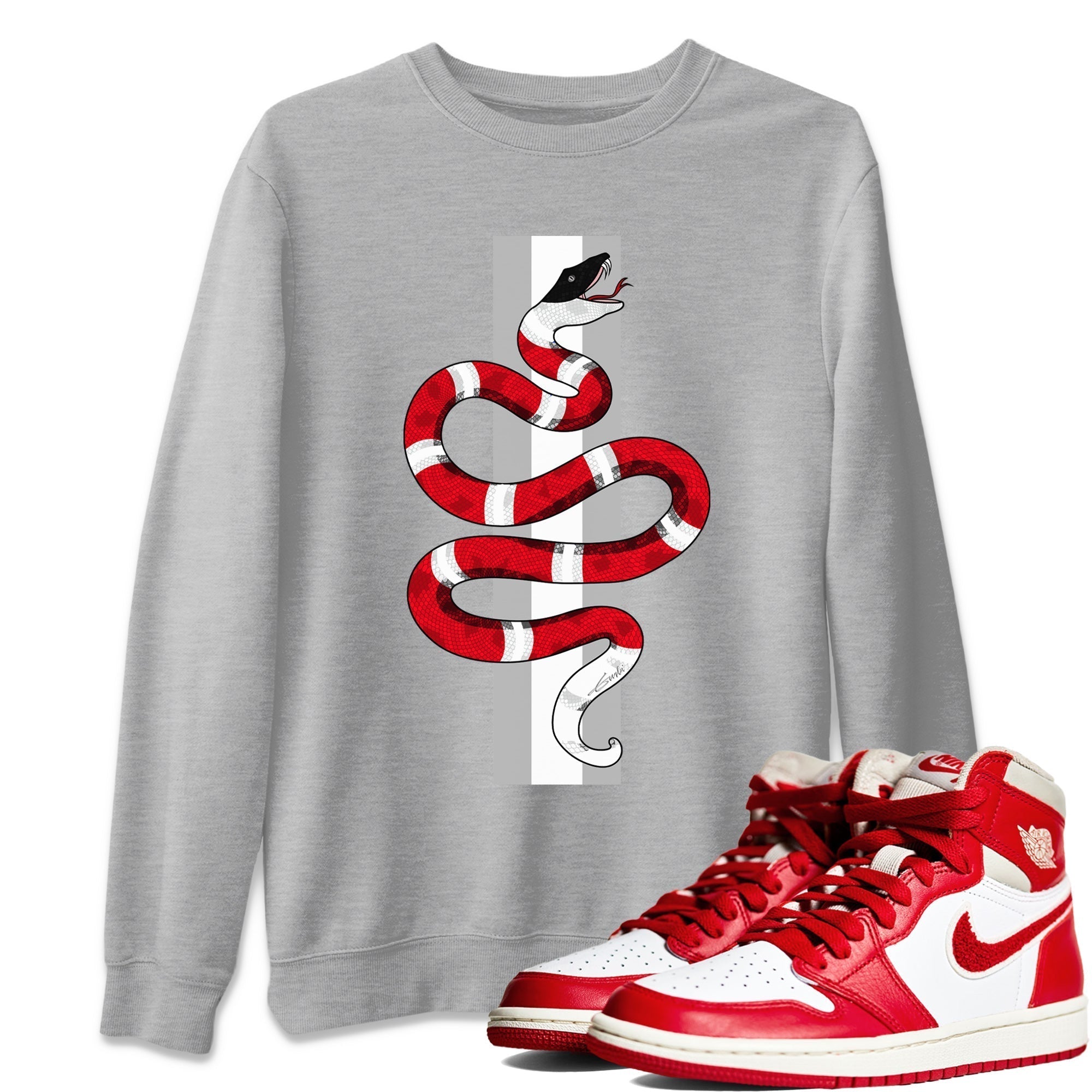 Snake Unisex Tops - Air Jordan 1 Newstalgia