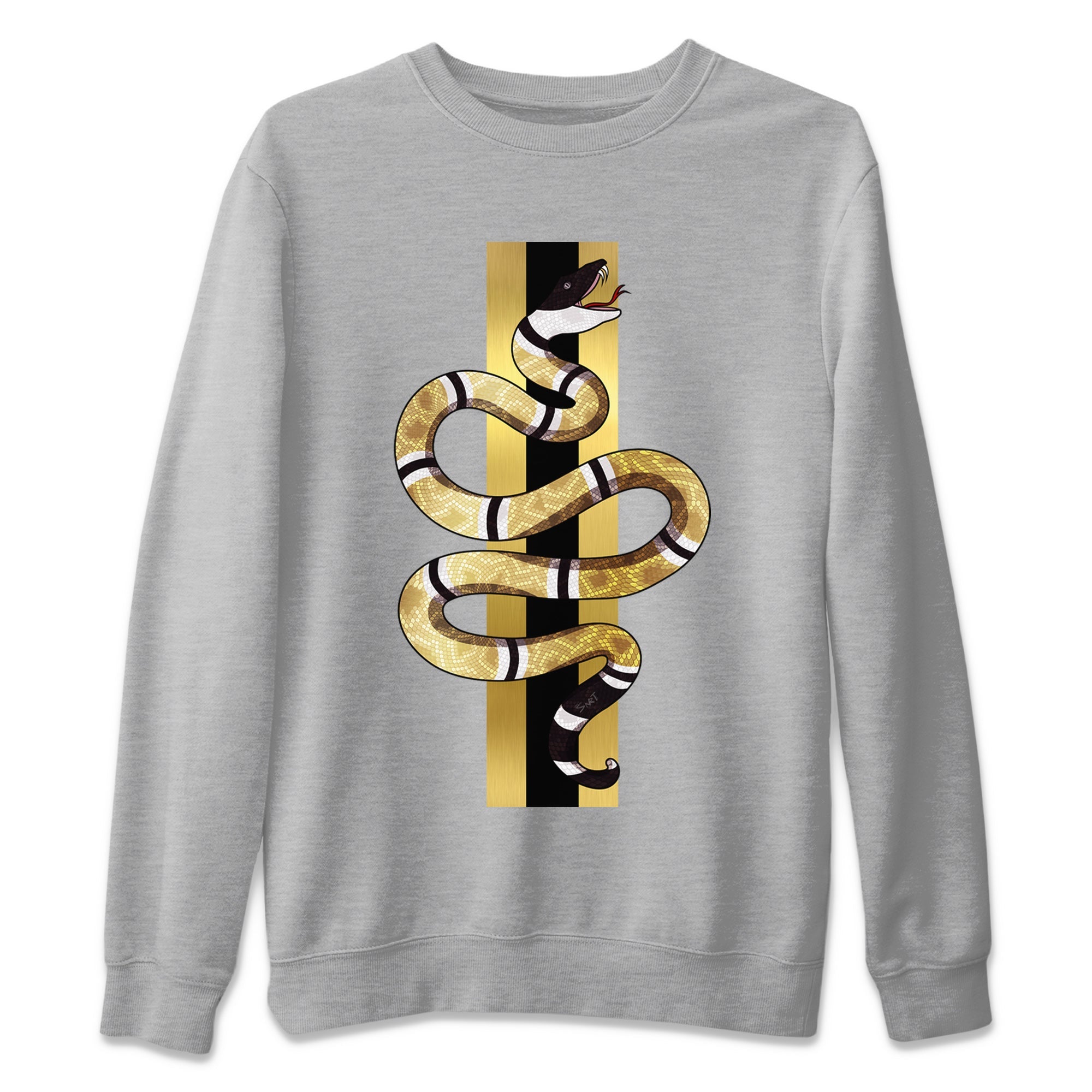 Snake Unisex Tops - Air Jordan 12 Black Taxi