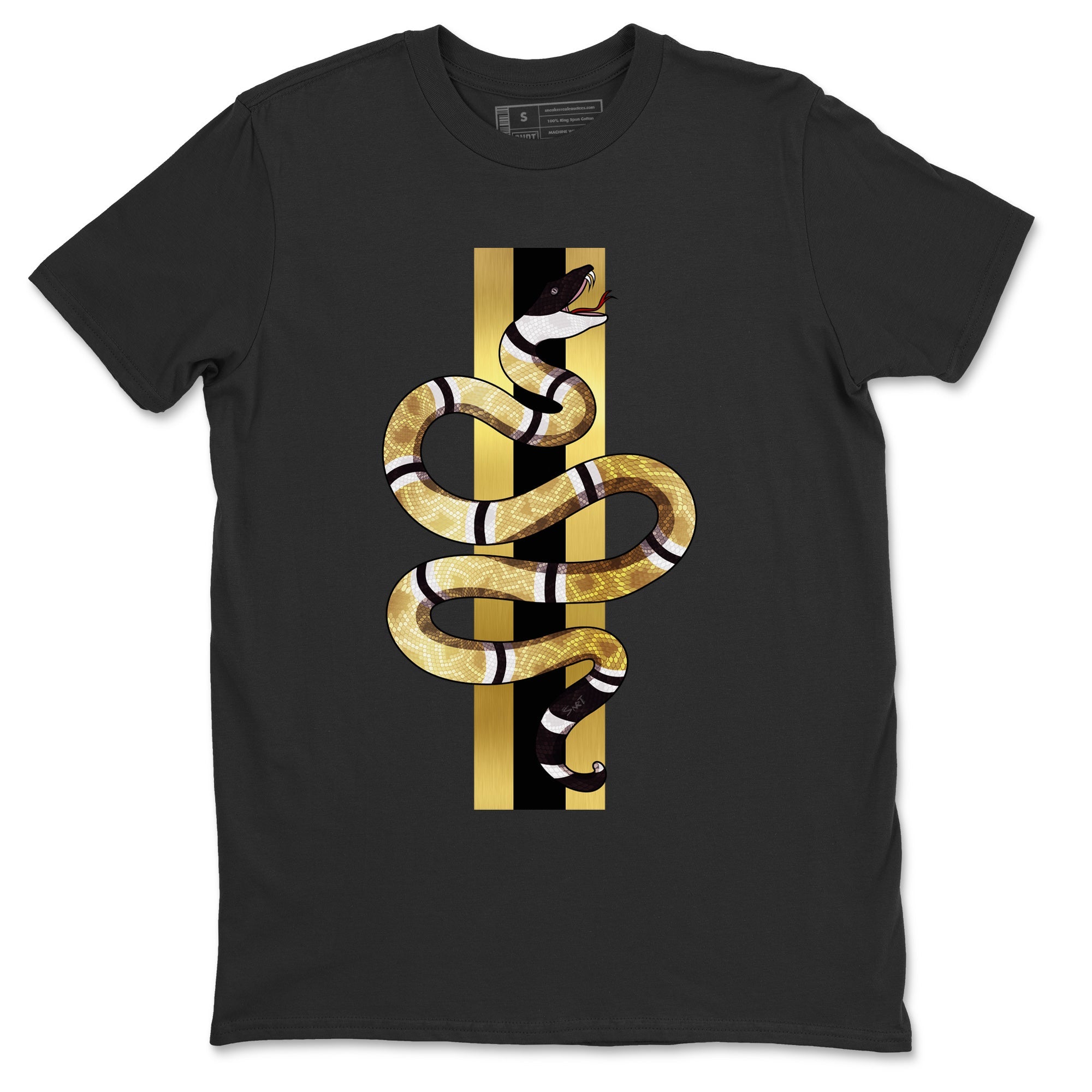 Snake Unisex Tops - Air Jordan 12 Black Taxi