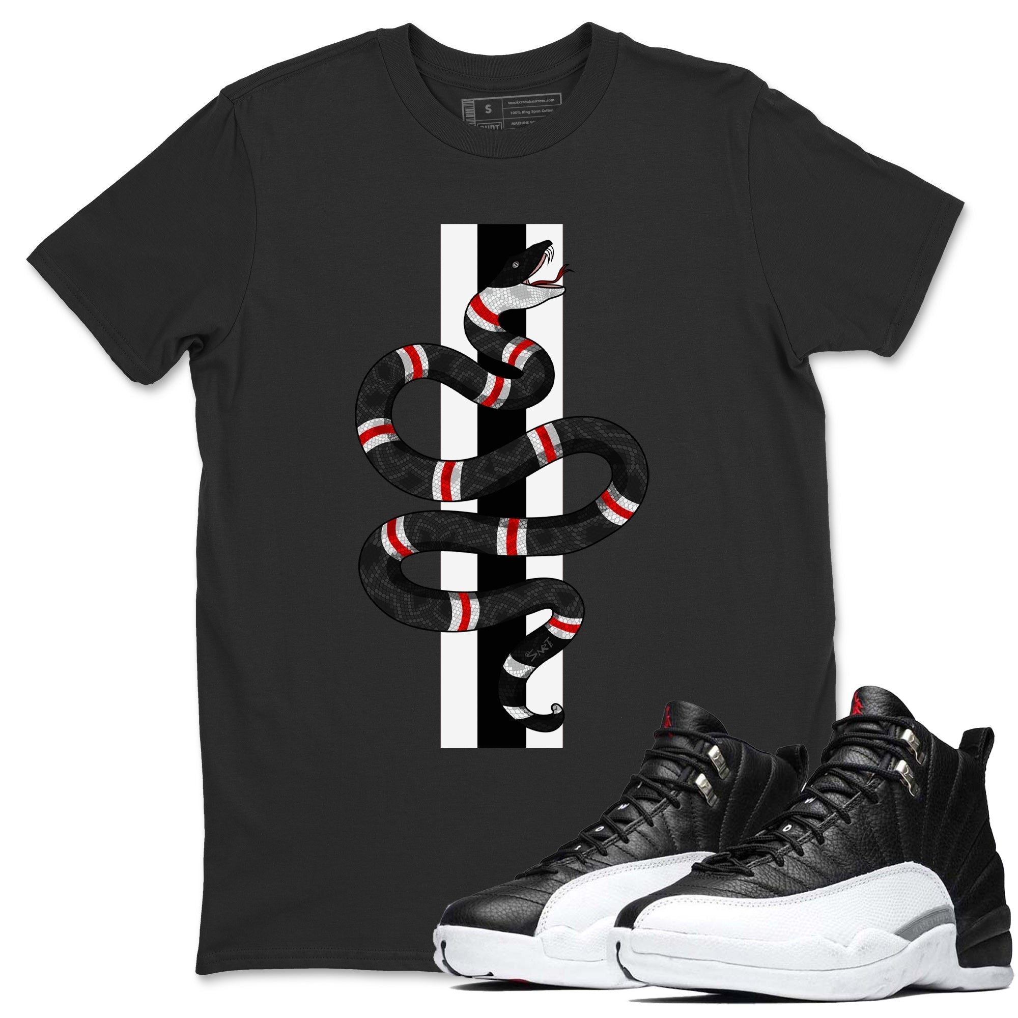 Snake Unisex Tops - Air Jordan 12 Playoffs
