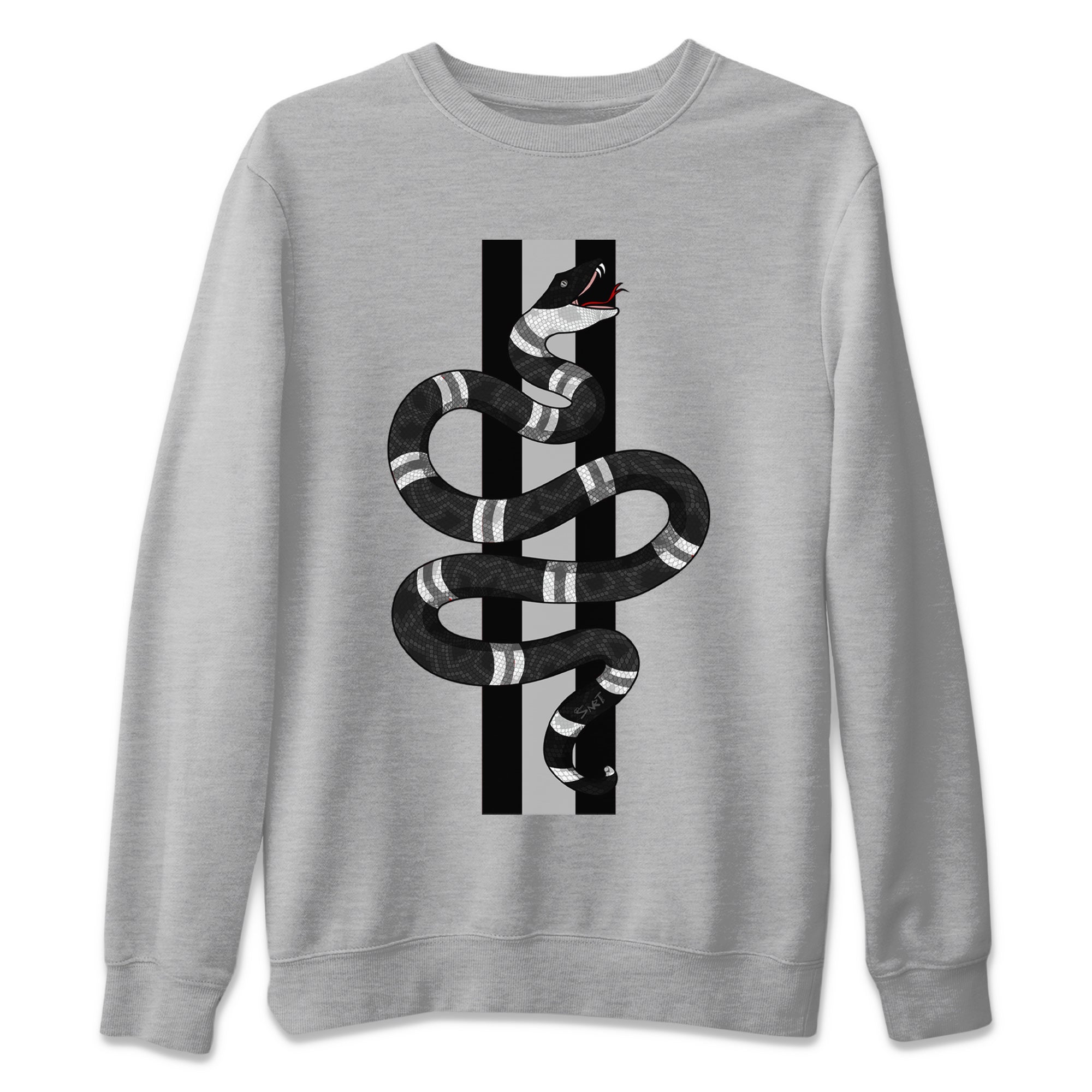 Snake Unisex Tops - Air Jordan 4 Black Canvas