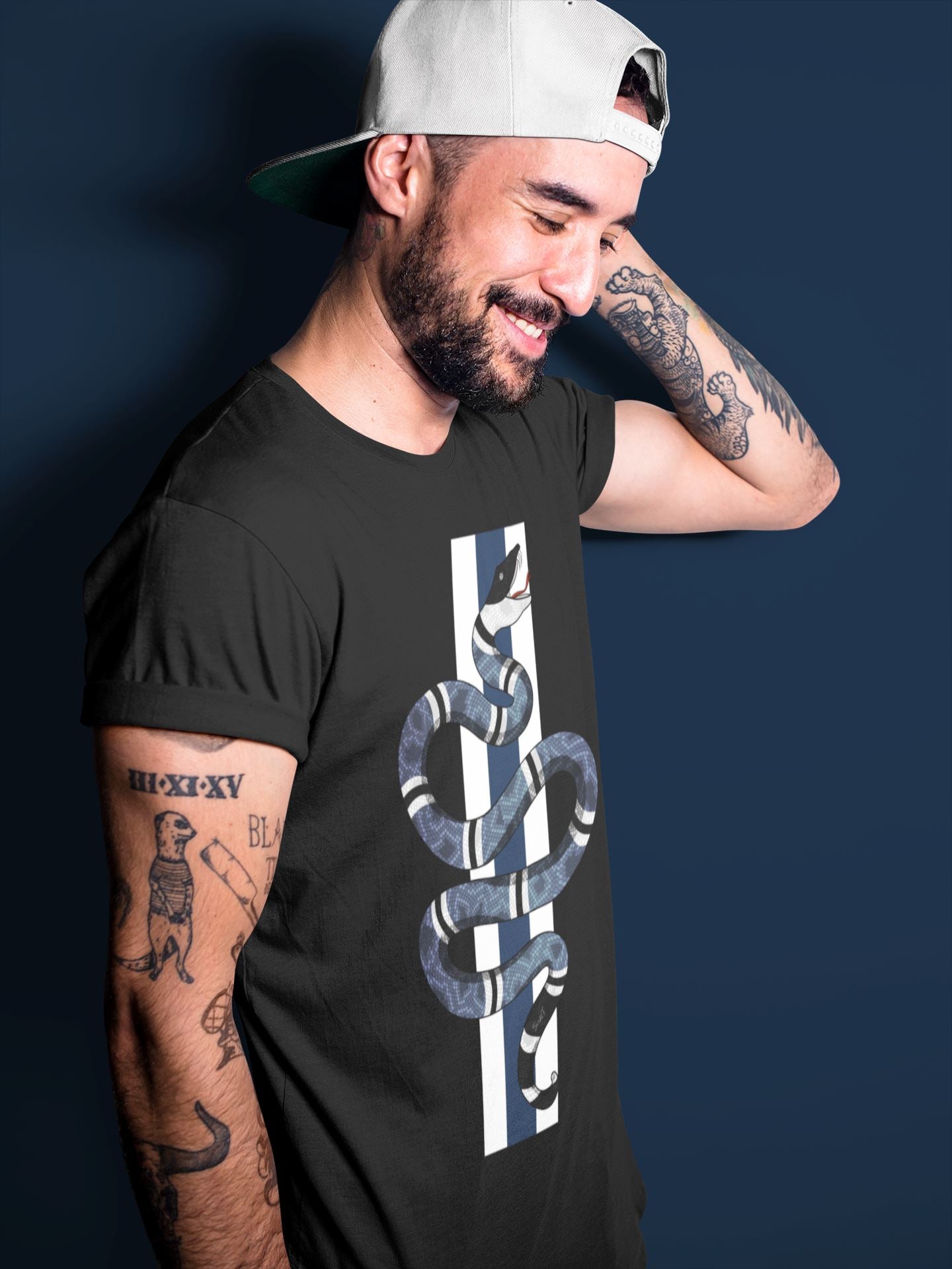 Snake Unisex Tops - Air Jordan 6 Midnight Navy