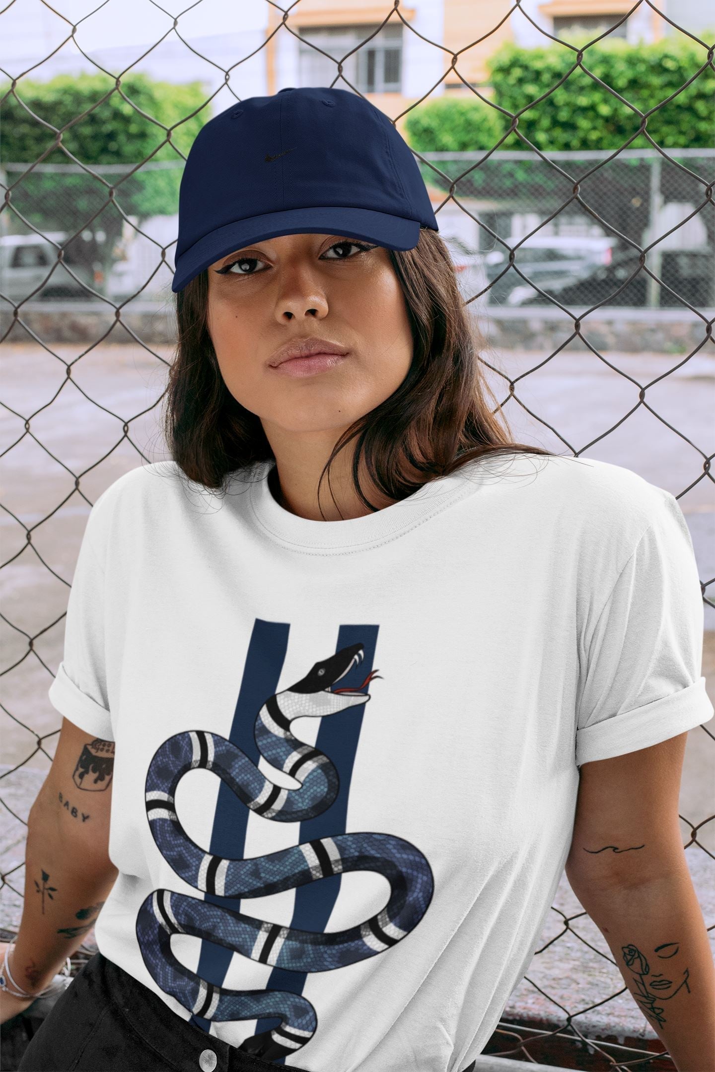 Snake Unisex Tops - Air Jordan 6 Midnight Navy