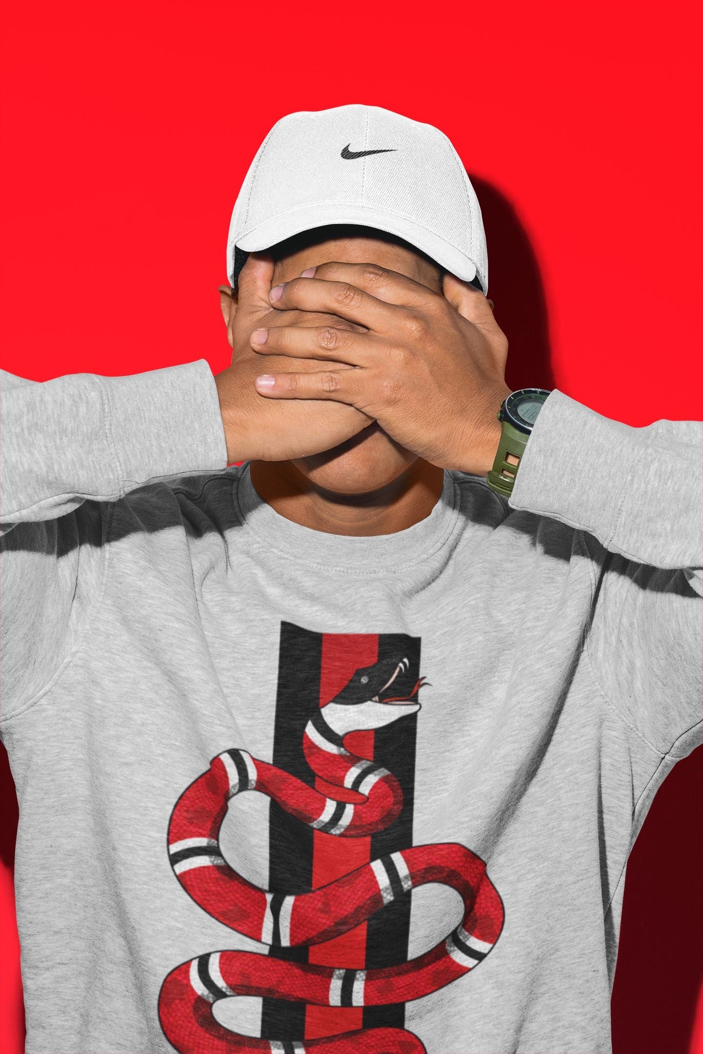 Snake Unisex Tops - Air Jordan 9 Chile Red