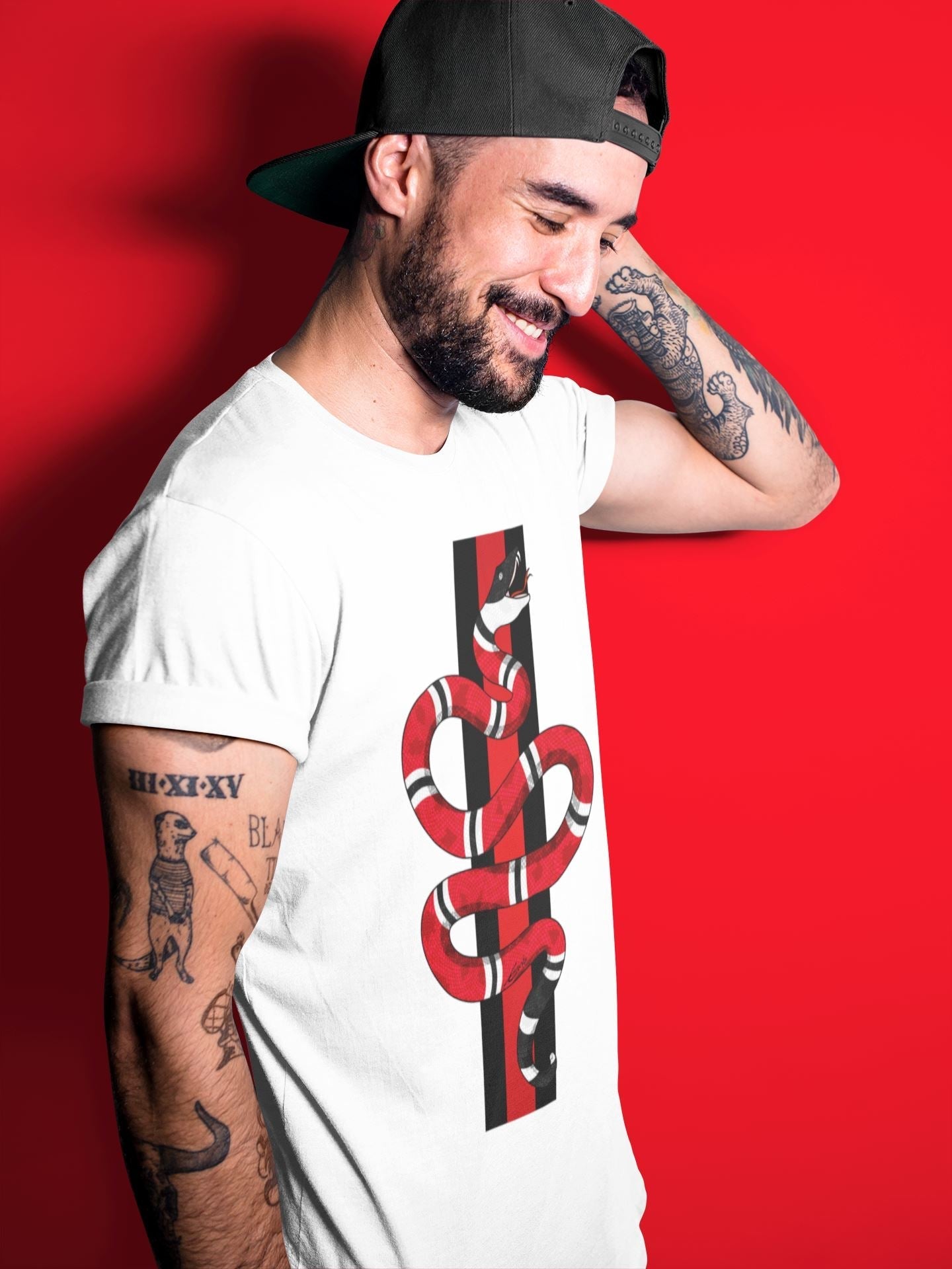 Snake Unisex Tops - Air Jordan 9 Chile Red