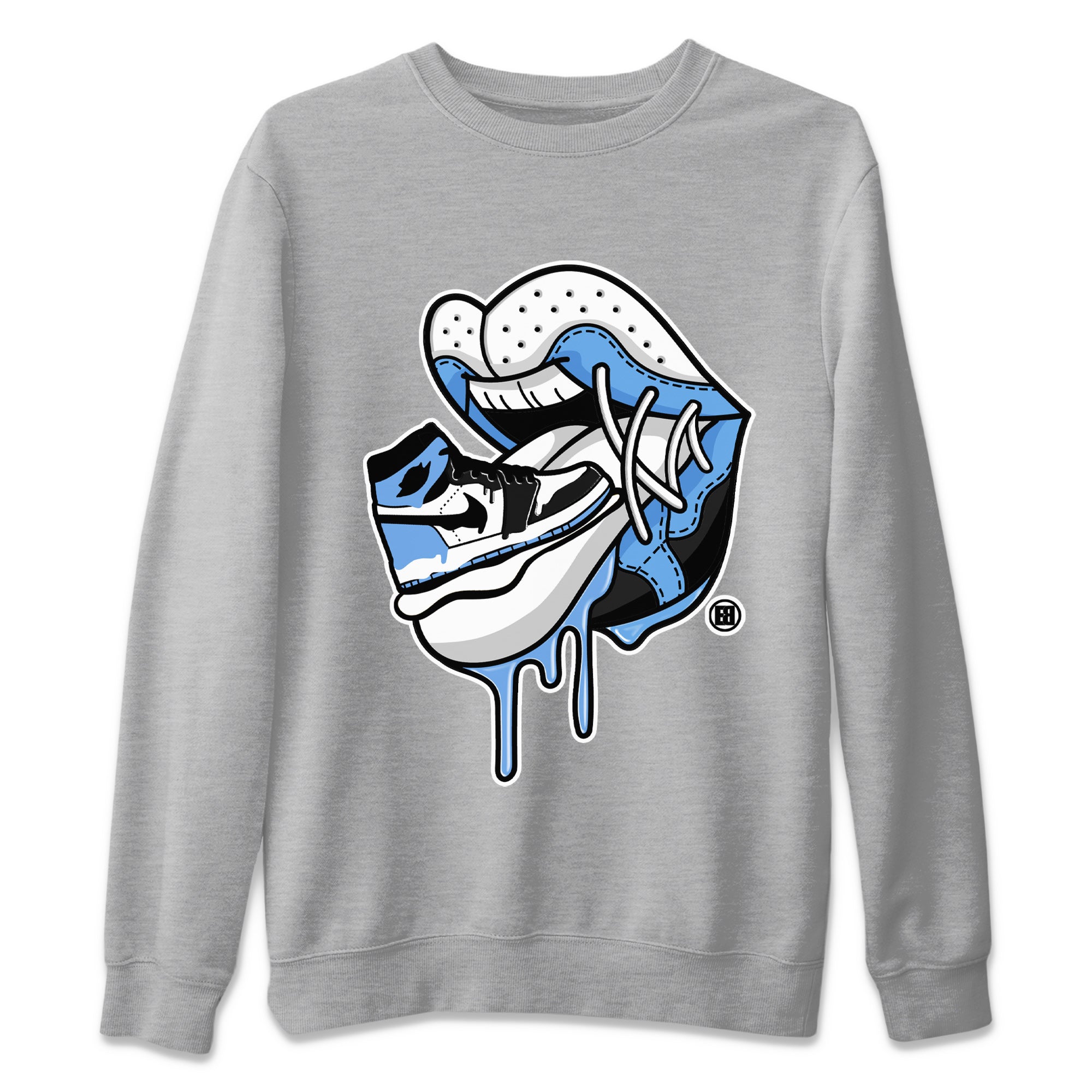 snkmatch Addiction 2 Unisex Tops - Air Jordan 1 UNC Toe