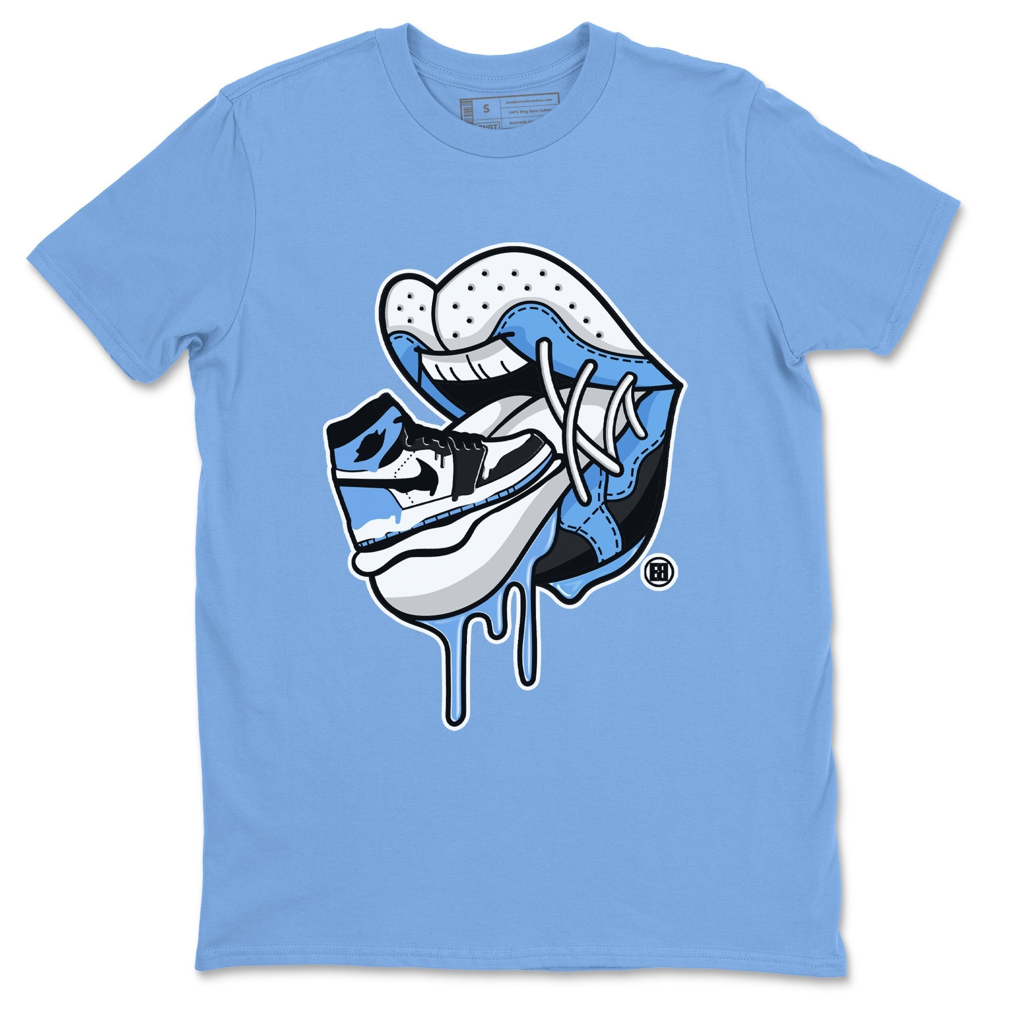 snkmatch Addiction 2 Unisex Tops - Air Jordan 1 UNC Toe