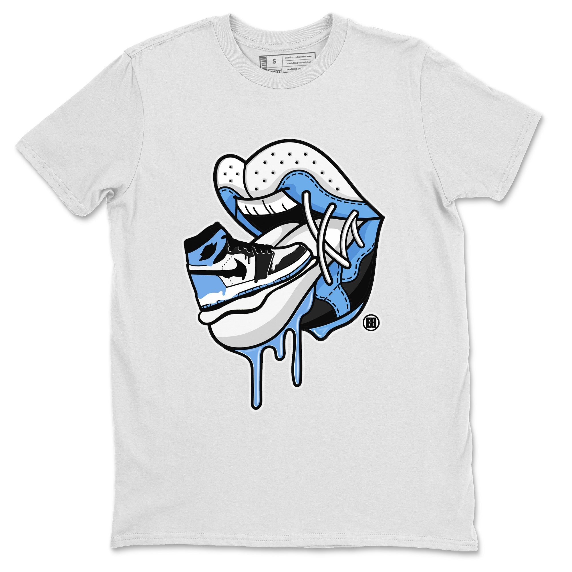 snkmatch Addiction 2 Unisex Tops - Air Jordan 1 UNC Toe