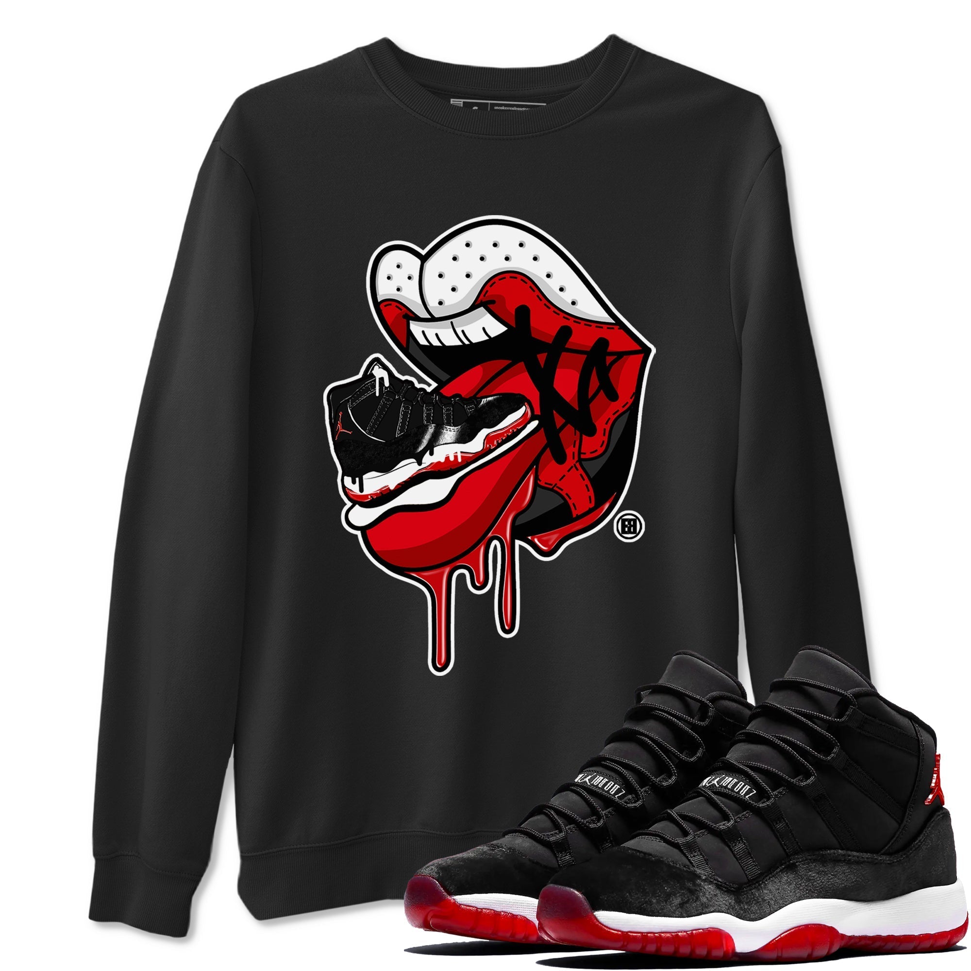 snkmatch Addiction 2 snkmatch Tees - Air Jordan 11 Bred Velvet