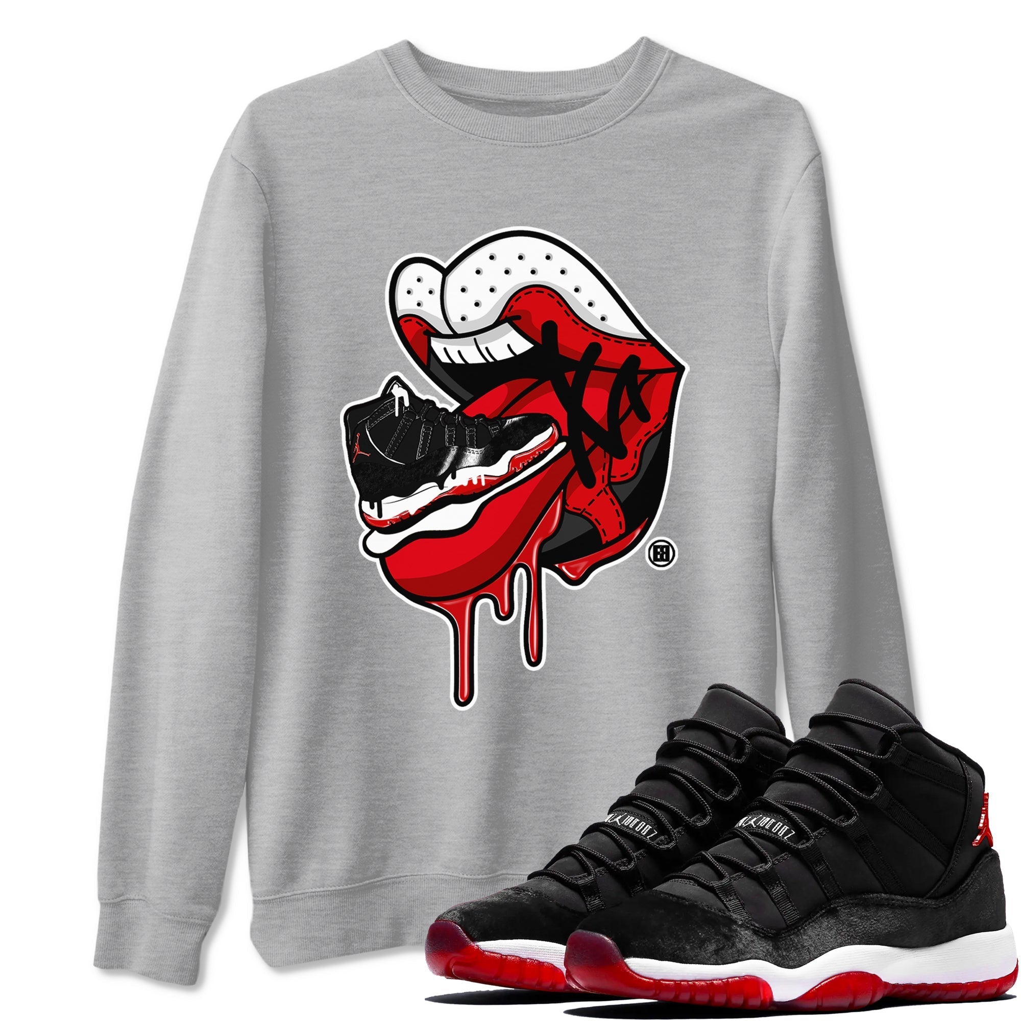 snkmatch Addiction 2 snkmatch Tees - Air Jordan 11 Bred Velvet