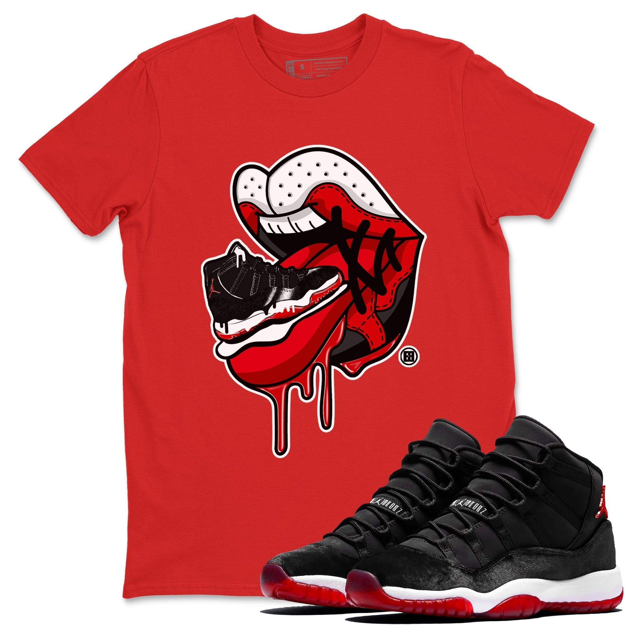 snkmatch Addiction 2 snkmatch Tees - Air Jordan 11 Bred Velvet