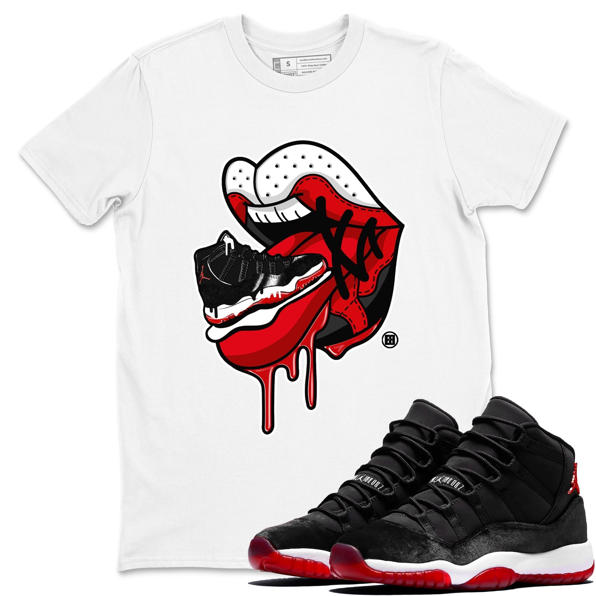 snkmatch Addiction 2 snkmatch Tees - Air Jordan 11 Bred Velvet