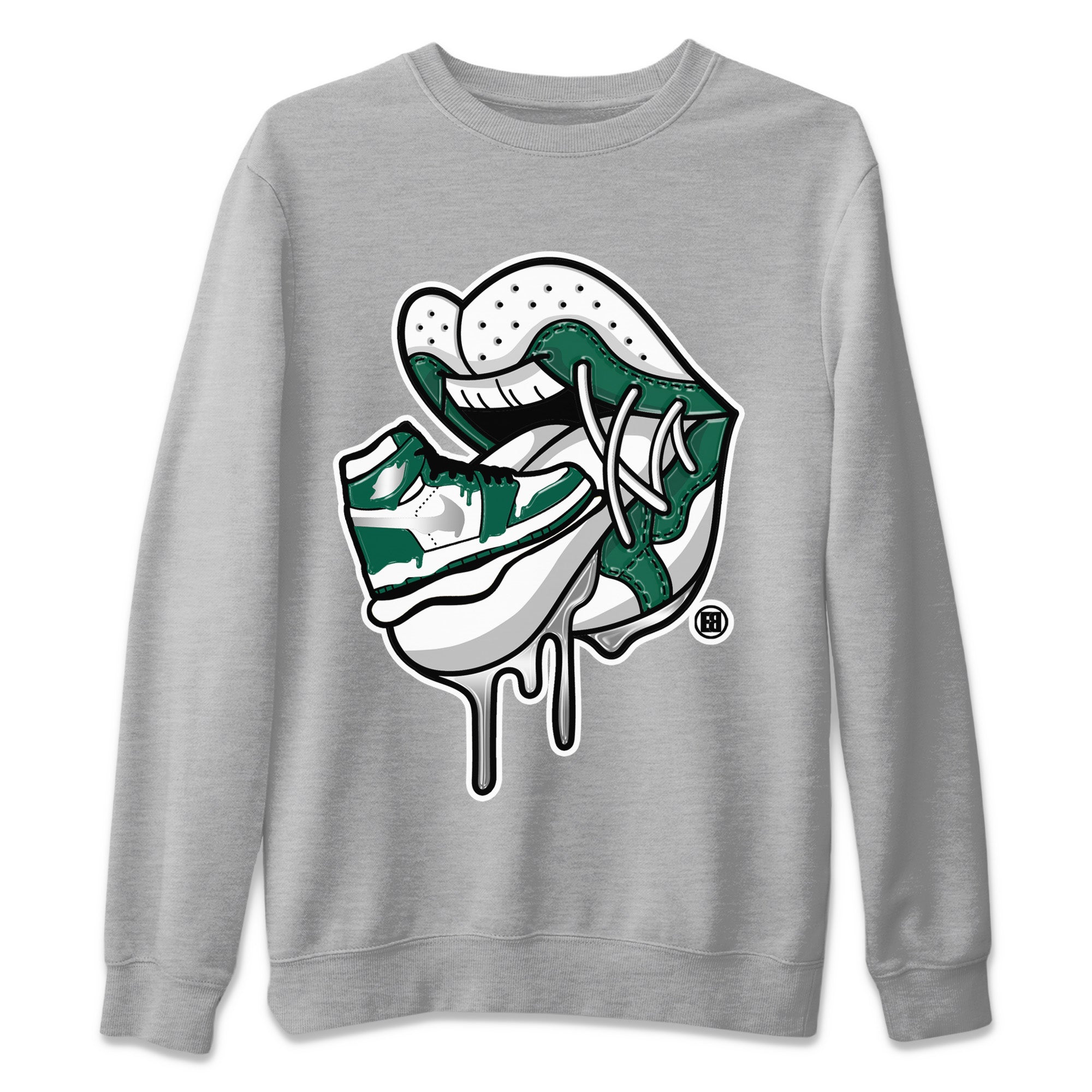 snkmatch Addiction 2 Unisex Tops - Air Jordan 1 Gorge Green