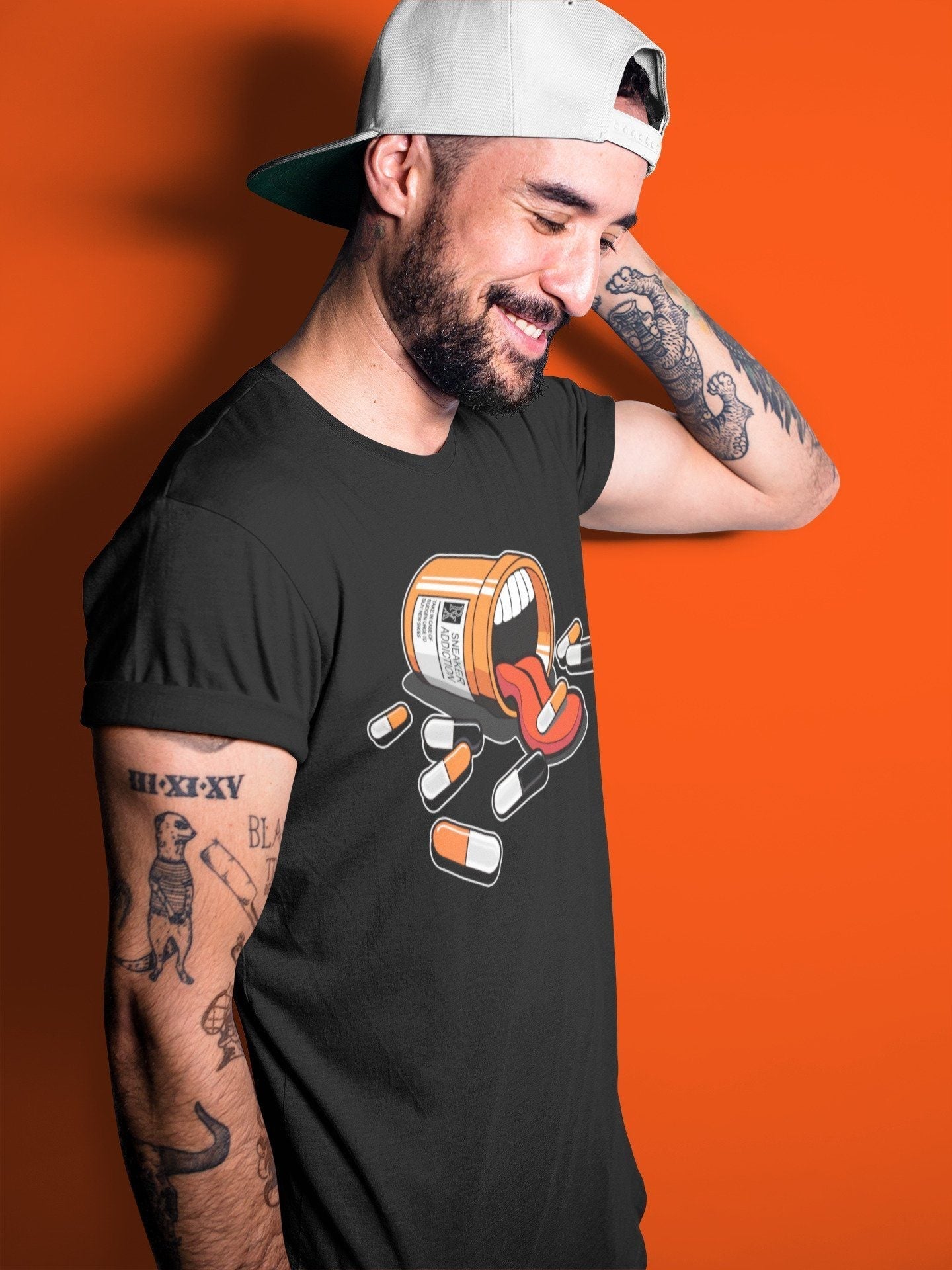 snkmatch Addiction Unisex Tops - Air Jordan 1 Electro Orange