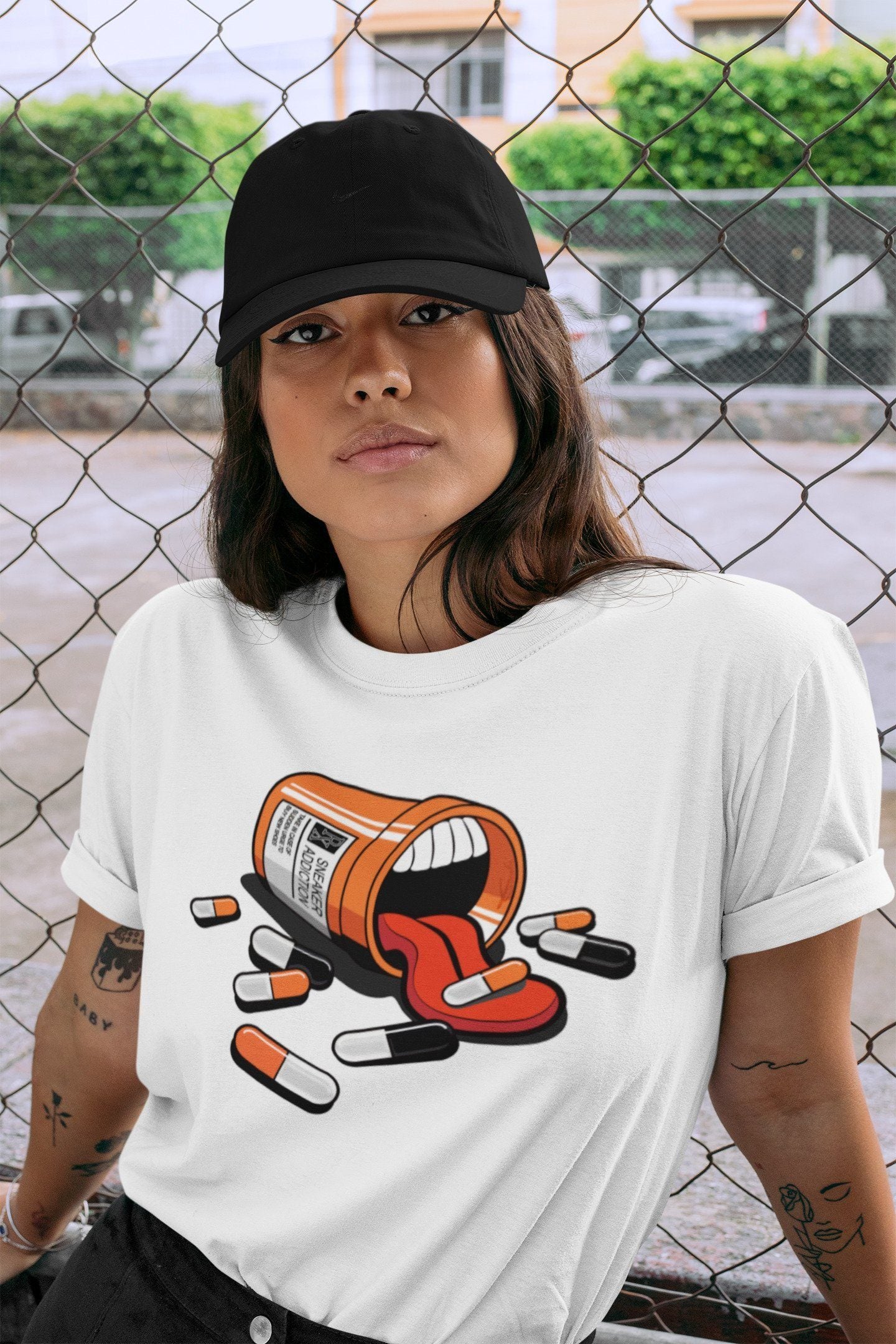snkmatch Addiction Unisex Tops - Air Jordan 1 Electro Orange