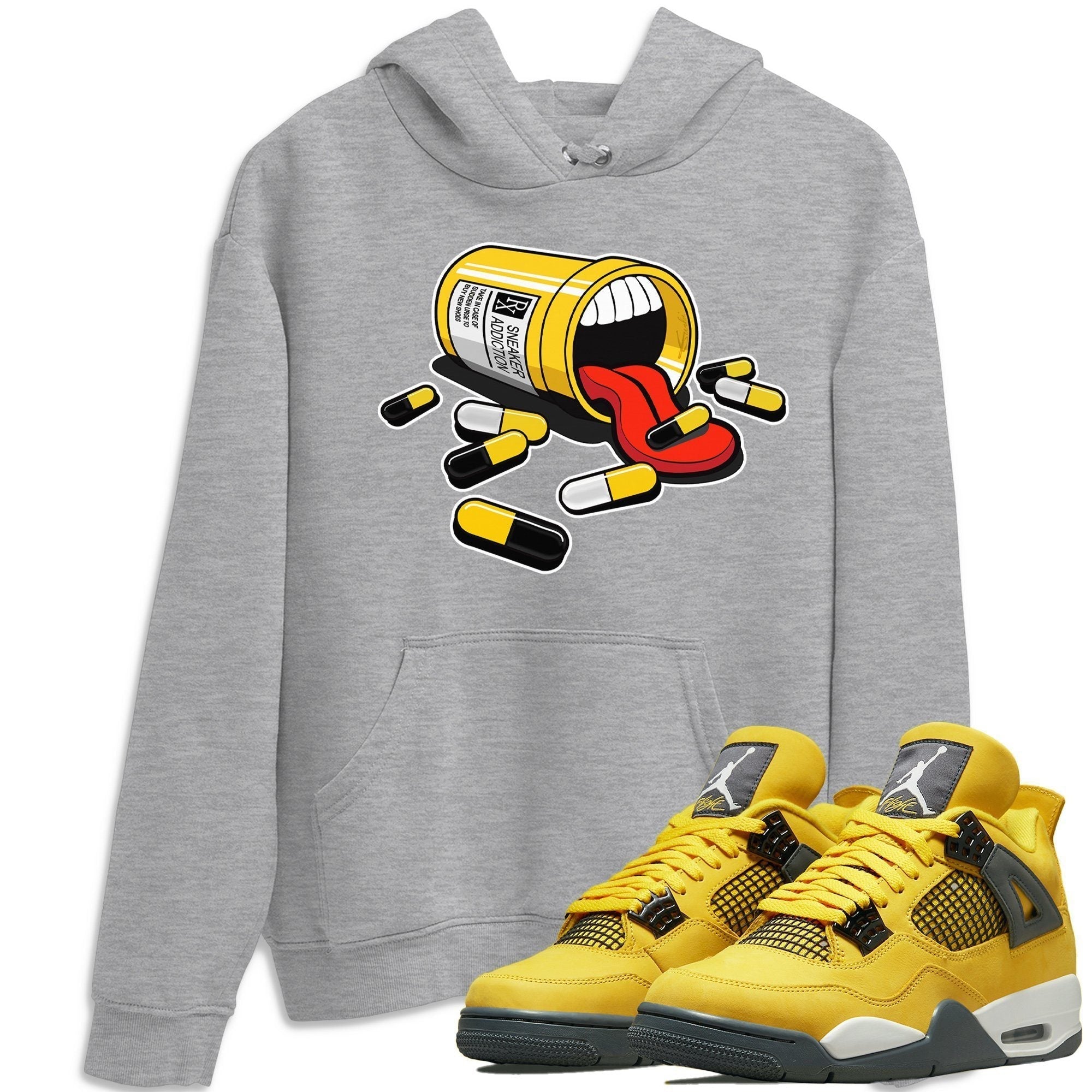snkmatch Addiction Unisex Tops - Air Jordan 4 Lightning