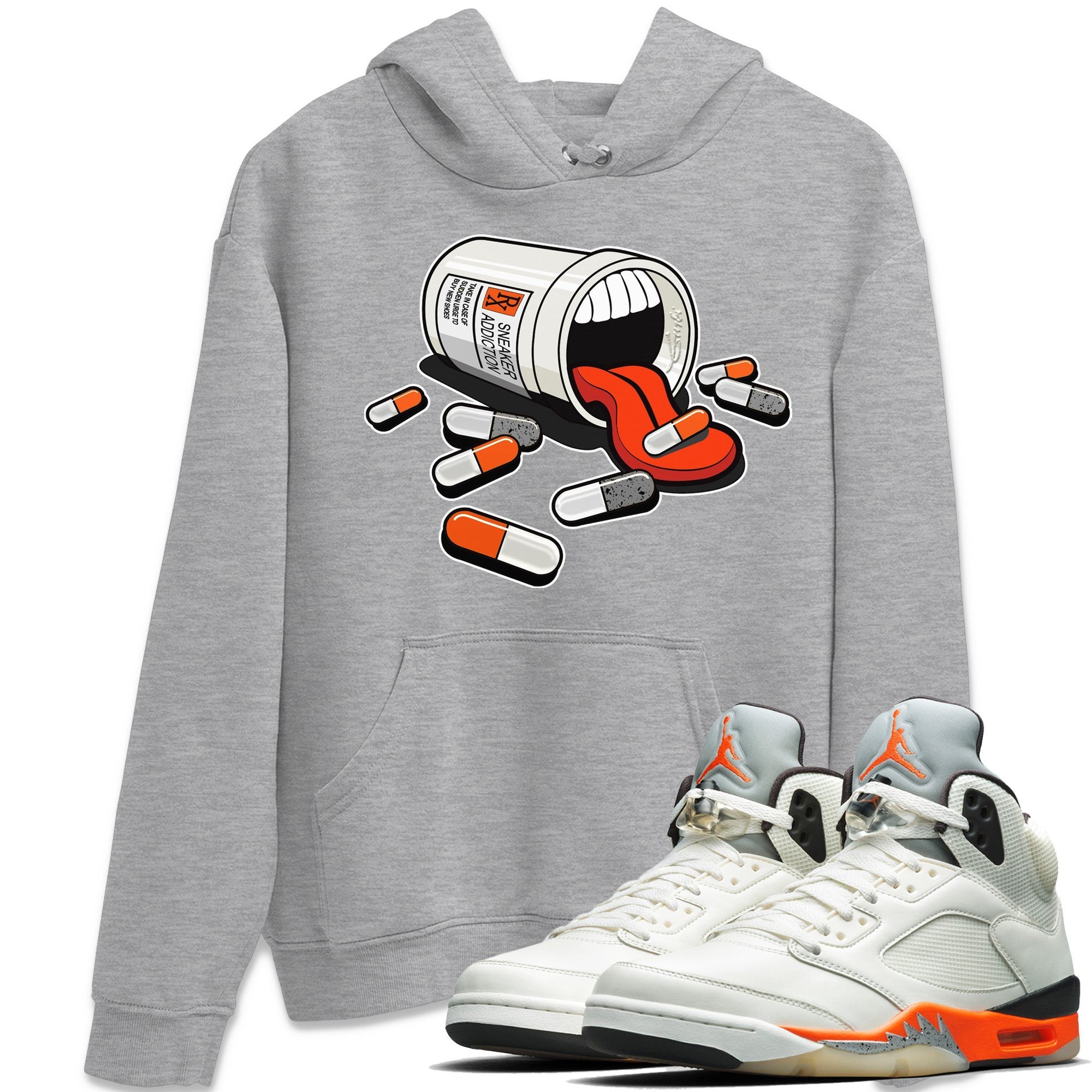 snkmatch Addiction Unisex Tops - Air Jordan 5 Shattered Backboard