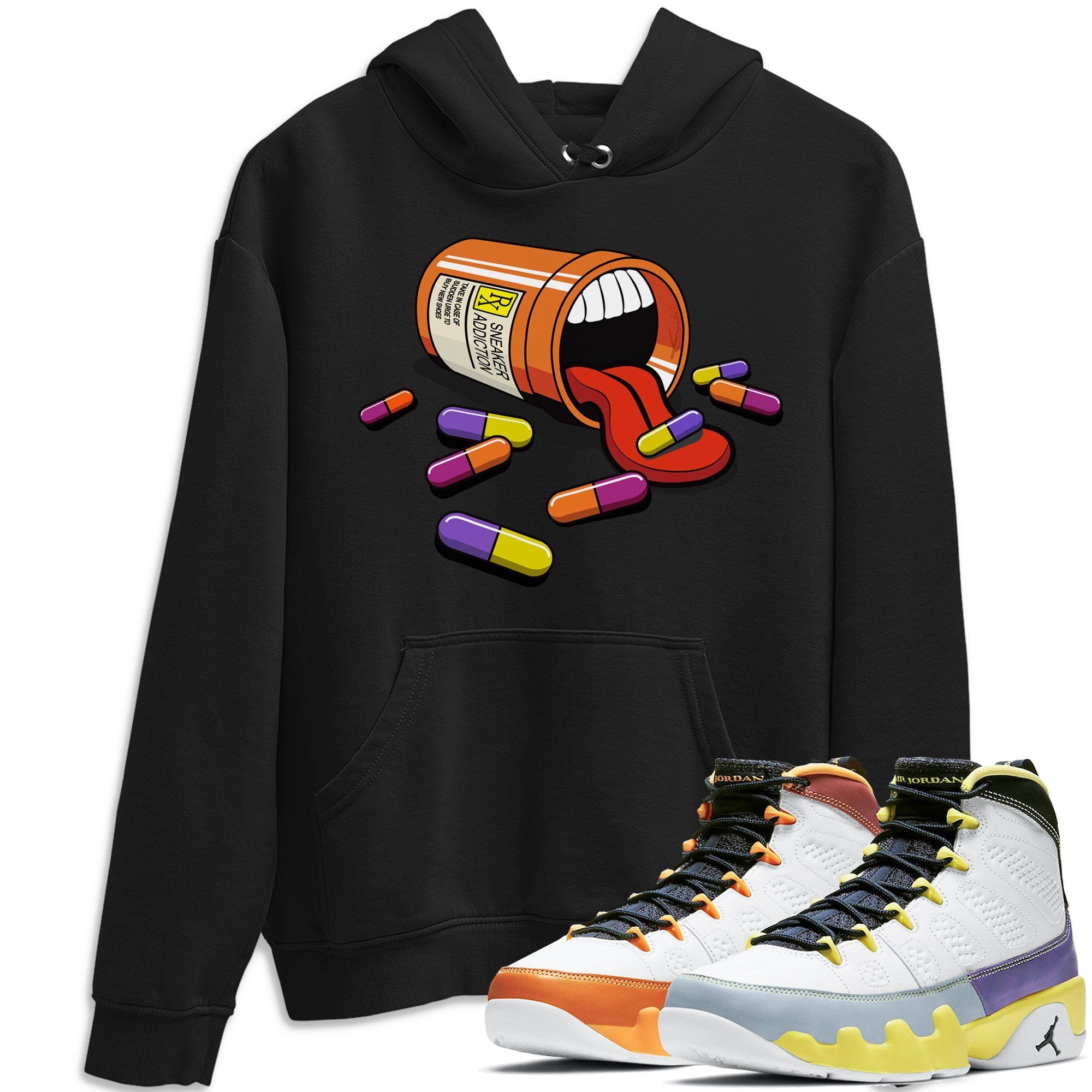 snkmatch Addiction Unisex Tops - Air Jordan 9 Change The World