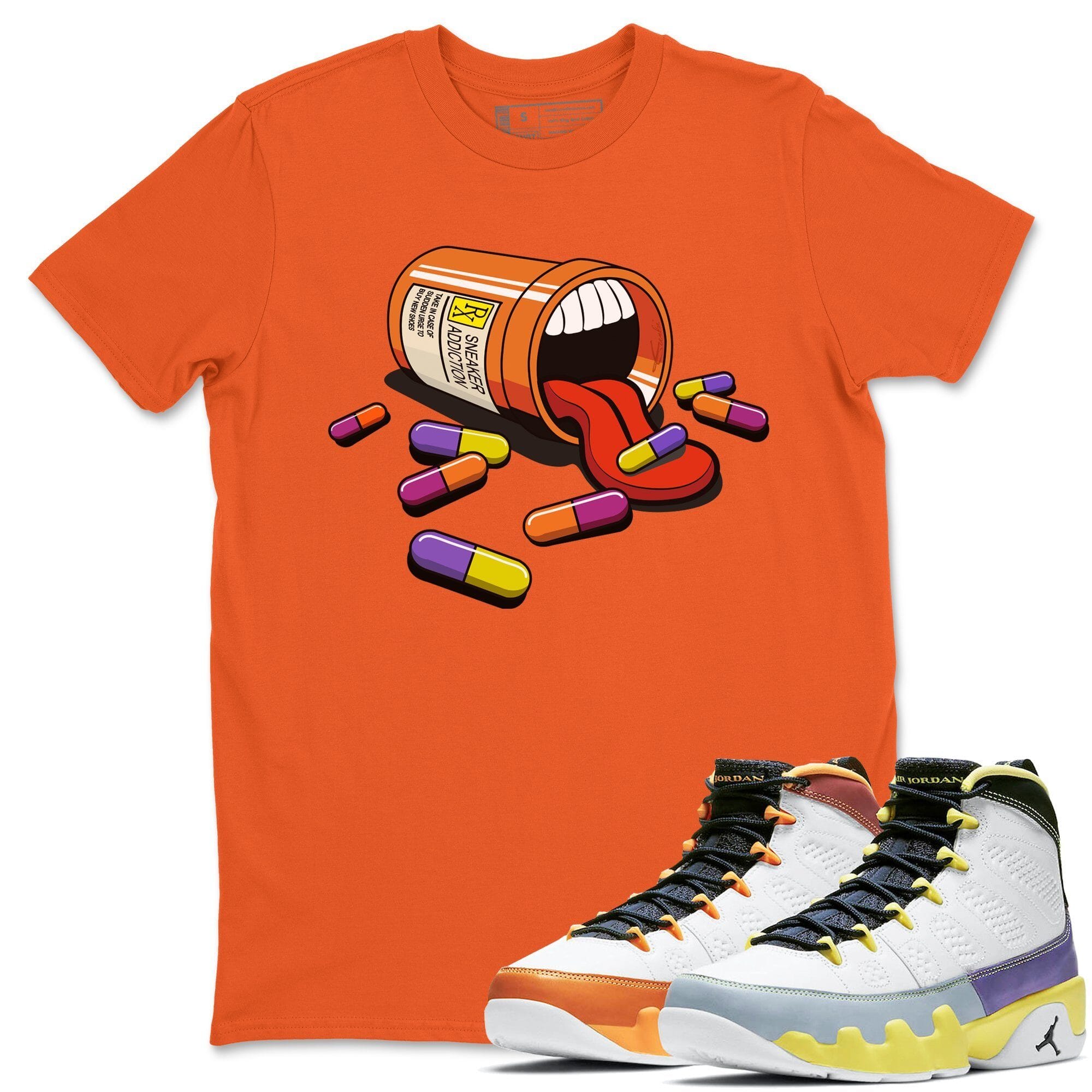 snkmatch Addiction Unisex Tops - Air Jordan 9 Change The World