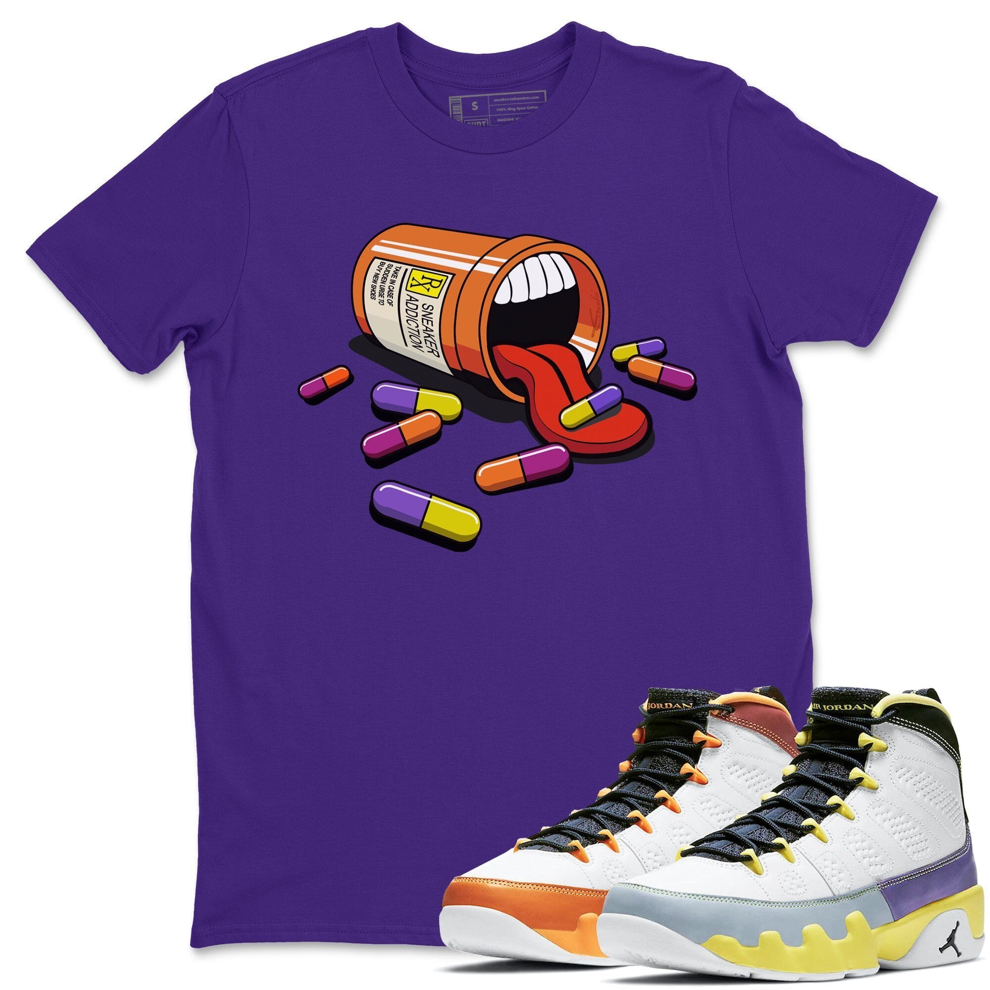 snkmatch Addiction Unisex Tops - Air Jordan 9 Change The World