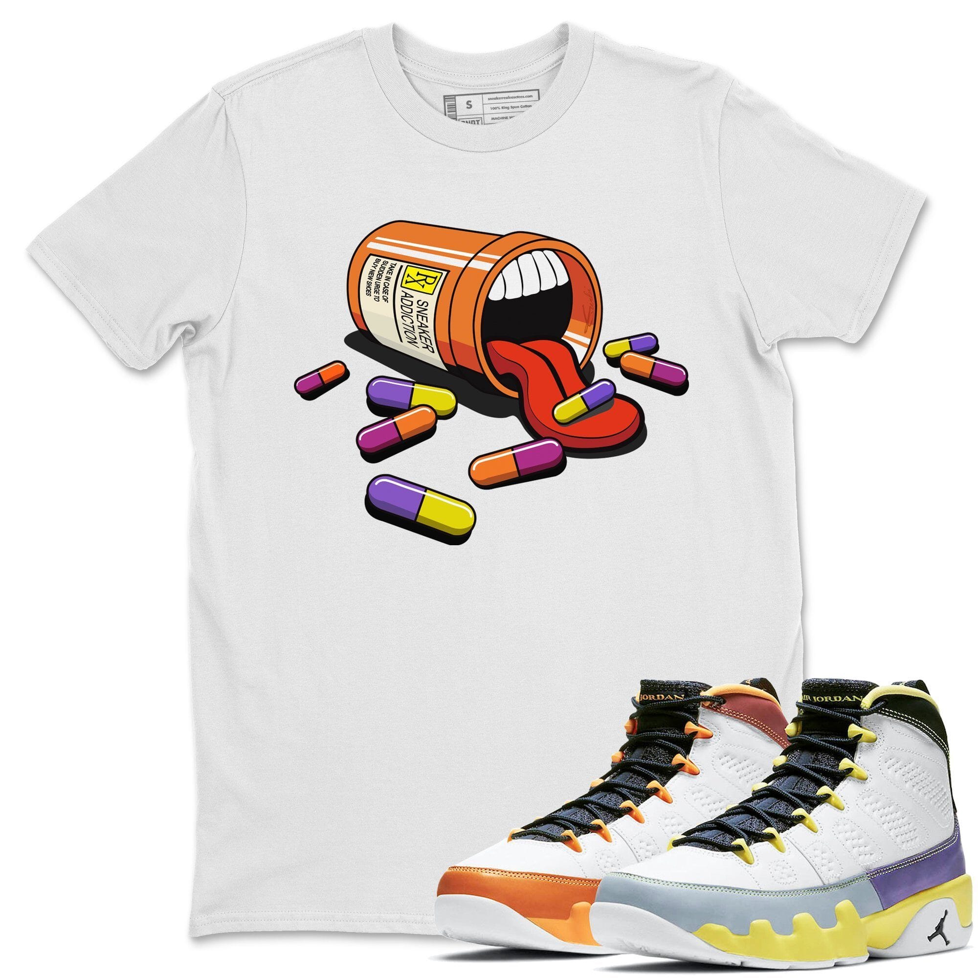 snkmatch Addiction Unisex Tops - Air Jordan 9 Change The World