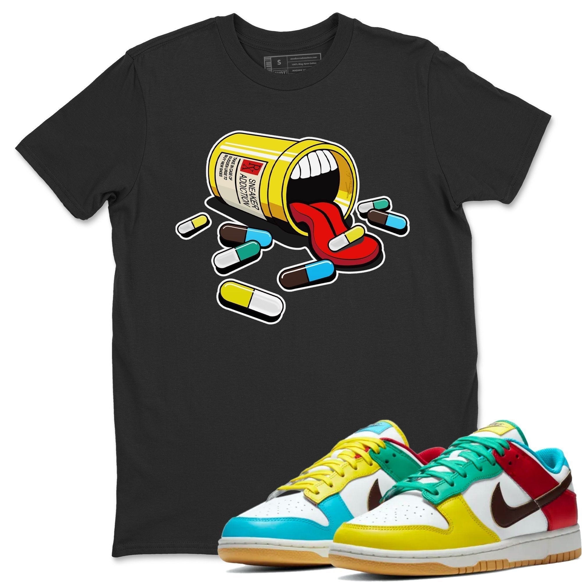snkmatch Addiction Unisex Tops - Dunk Free 99 White