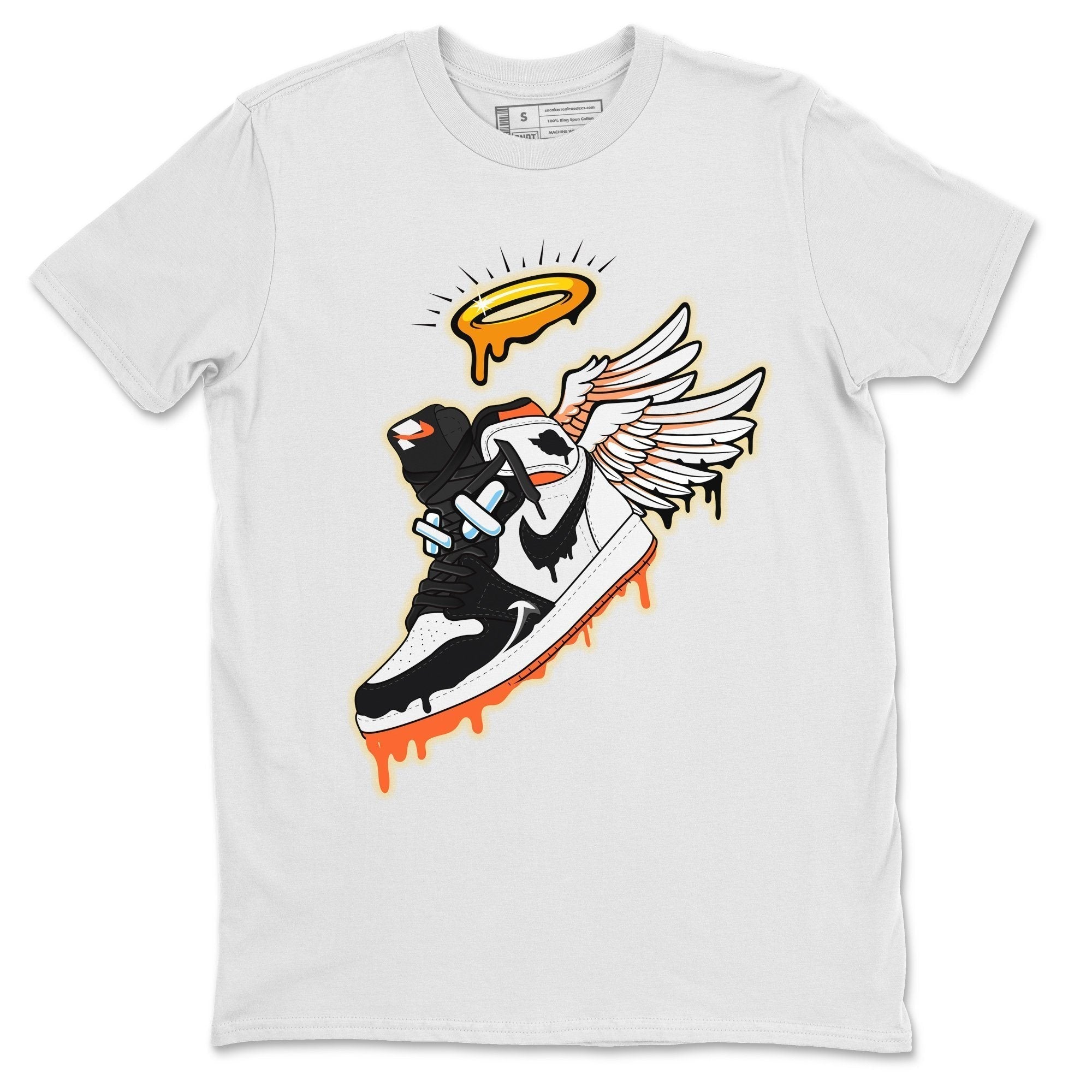 snkmatch Angel Unisex Tops - Air Jordan 1 Electro Orange