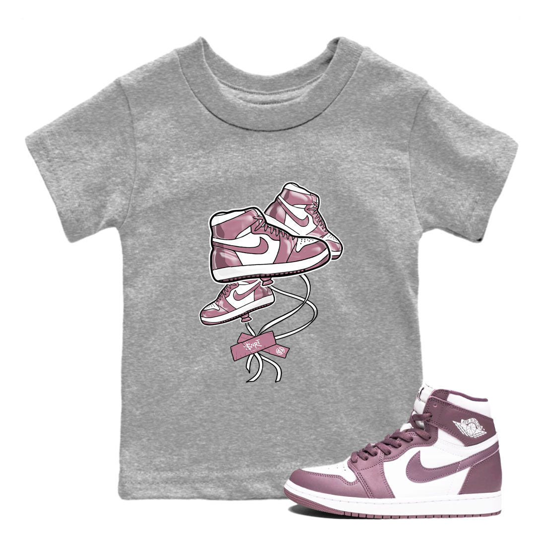 snkmatch Balloon snkmatch Tee Kids - Air Jordan 1 Mauve