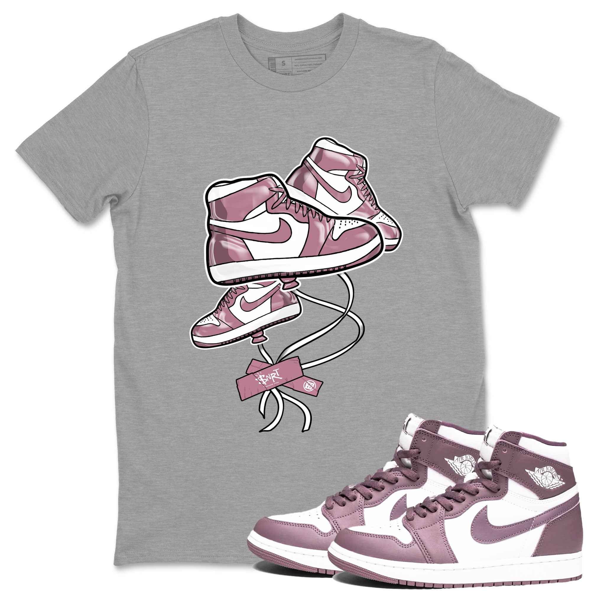 snkmatch Balloon snkmatch Tee - Air Jordan 1 Mauve