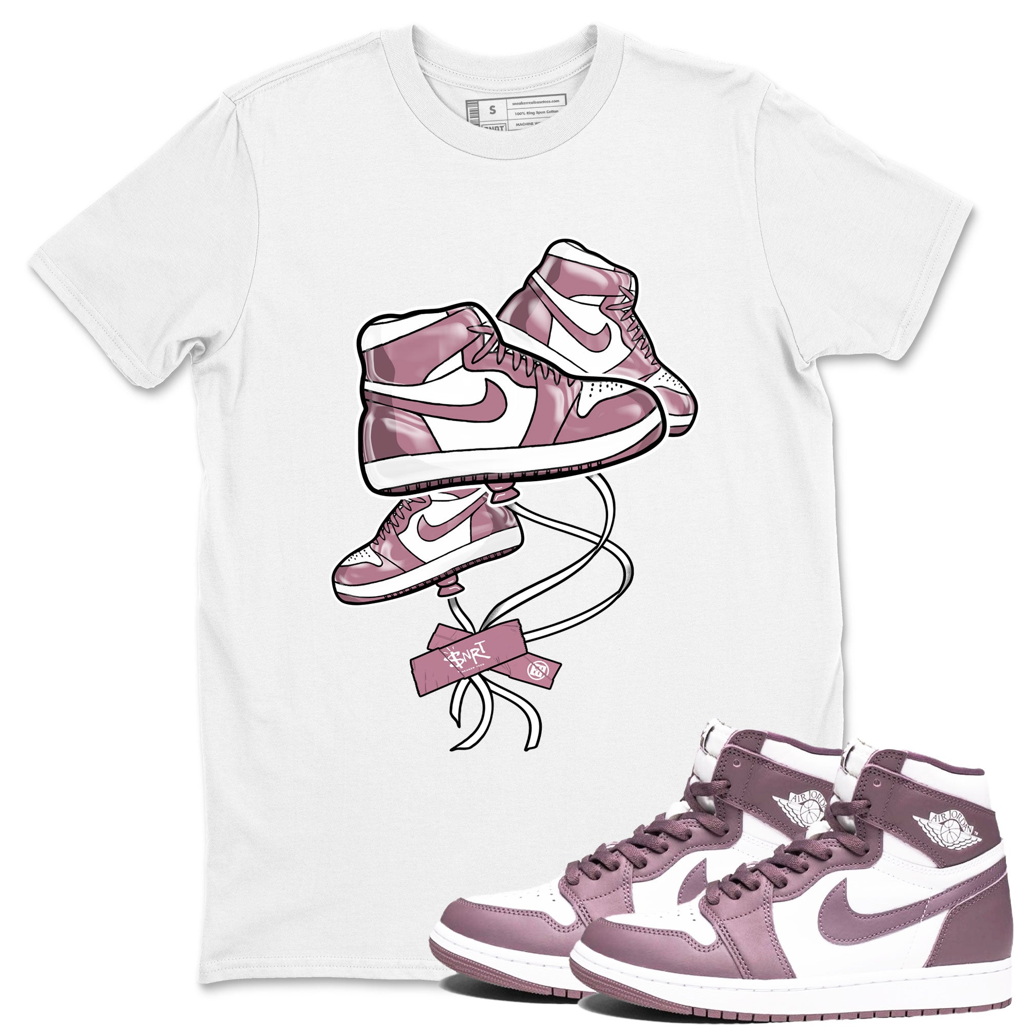 snkmatch Balloon snkmatch Tee - Air Jordan 1 Mauve