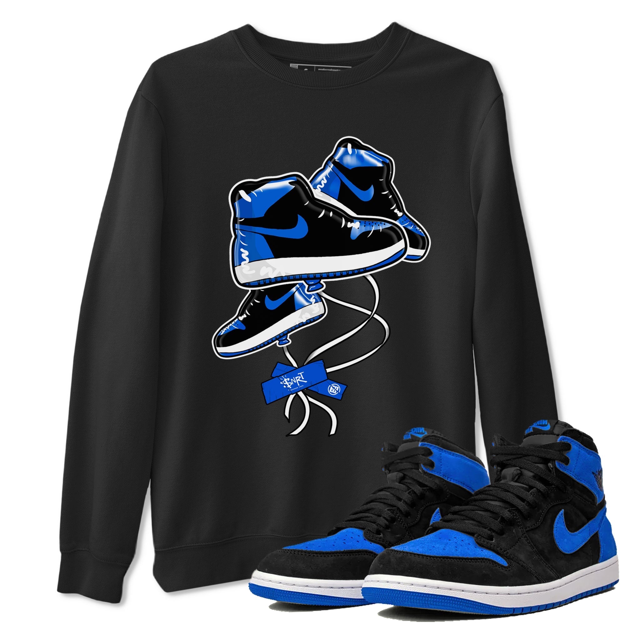 snkmatch Balloon snkmatch Tee - Air Jordan 1 Royal Reimagined