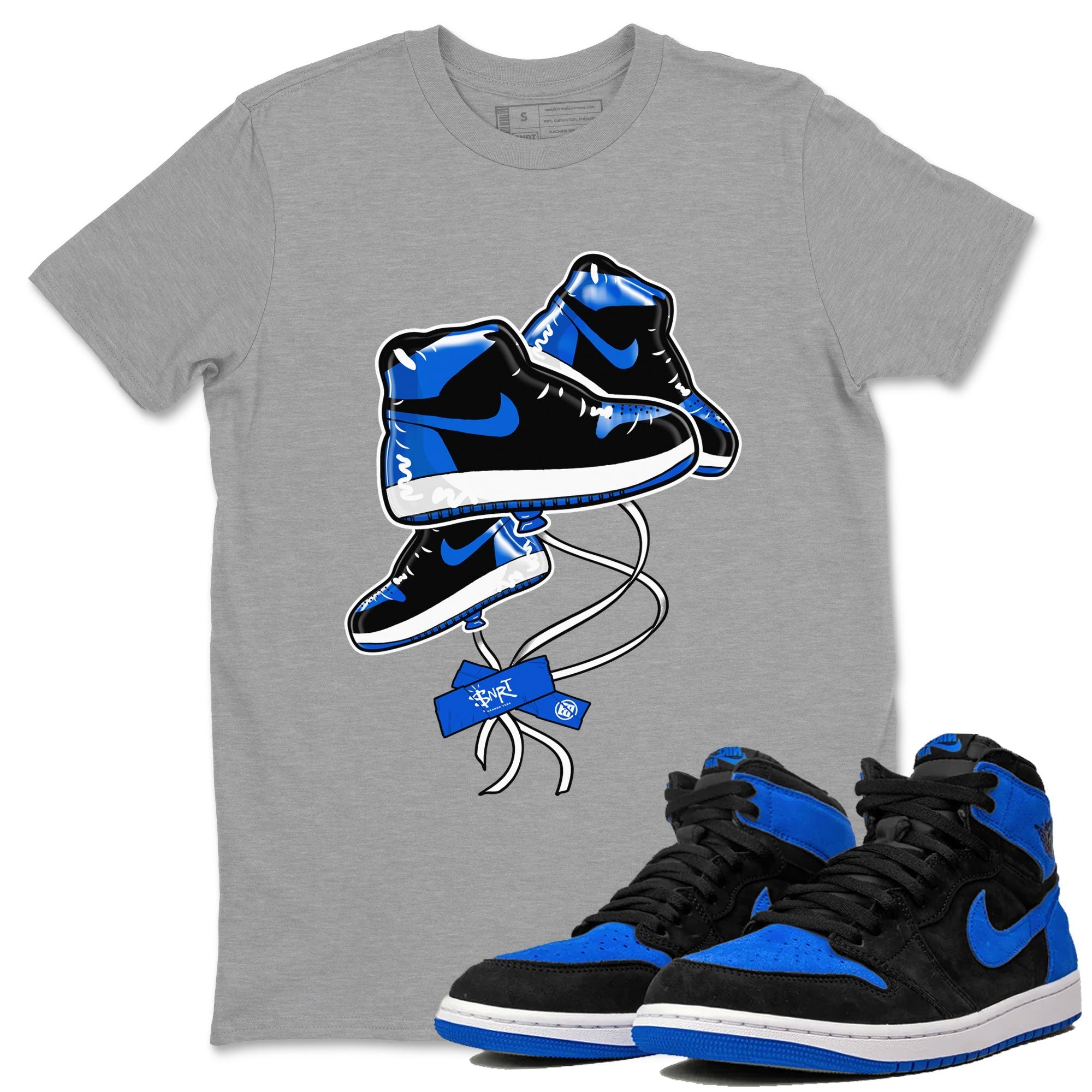 snkmatch Balloon snkmatch Tee - Air Jordan 1 Royal Reimagined