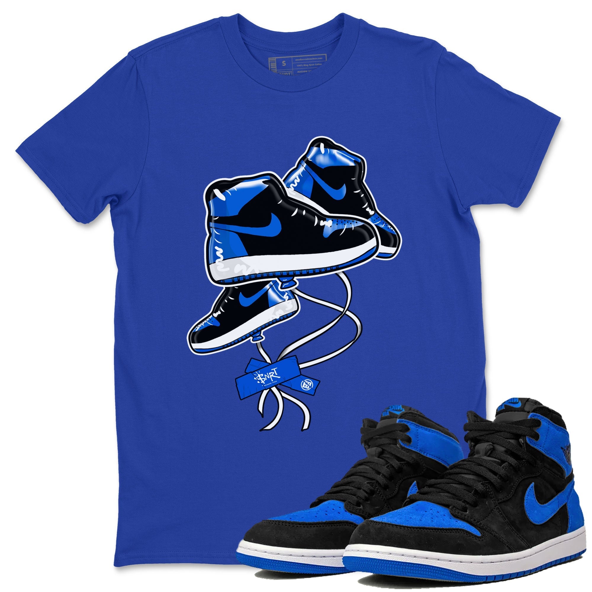 snkmatch Balloon snkmatch Tee - Air Jordan 1 Royal Reimagined