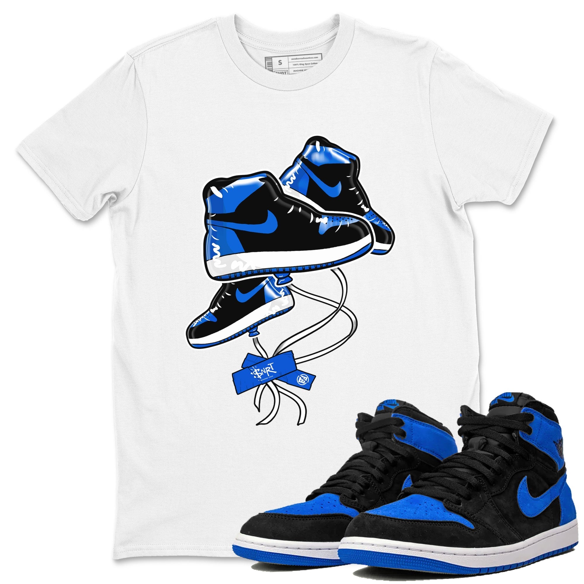 snkmatch Balloon snkmatch Tee - Air Jordan 1 Royal Reimagined