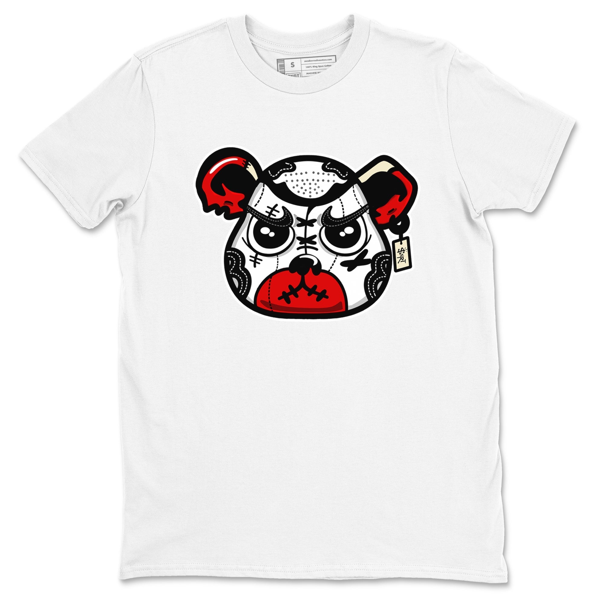 snkmatch Bear Face snkmatch Tees - Air Jordan 1 Black Toe Reimagined