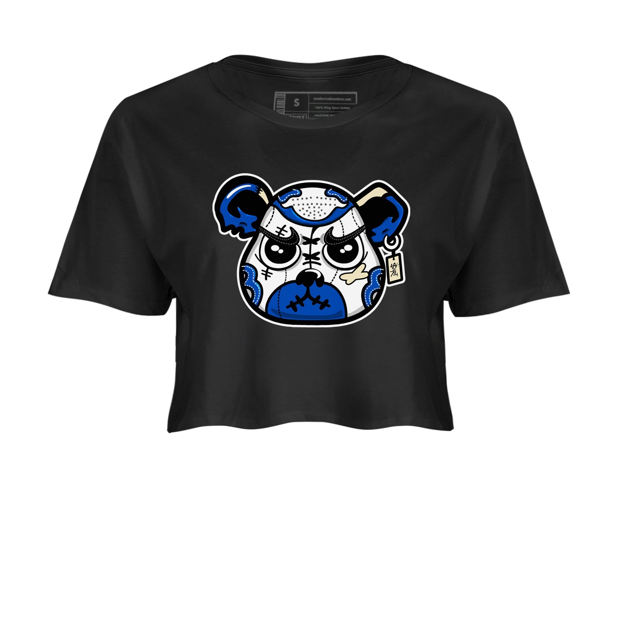 snkmatch Bear Face snkmatch Women's Top - Air Jordan 1 Game Royal