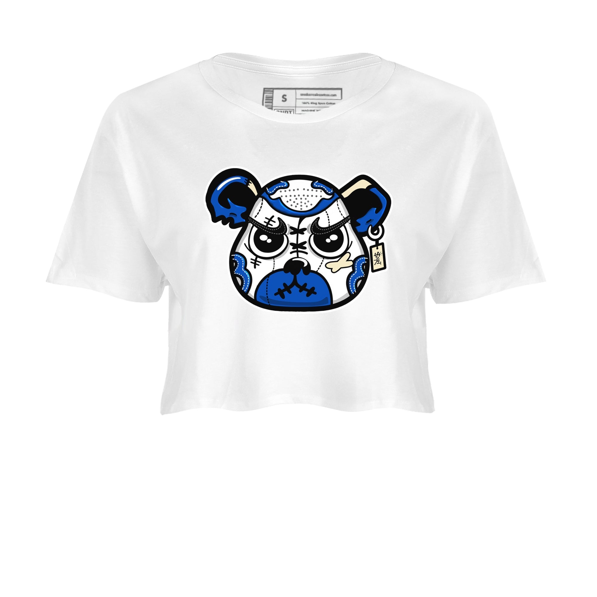 snkmatch Bear Face snkmatch Women's Top - Air Jordan 1 Game Royal