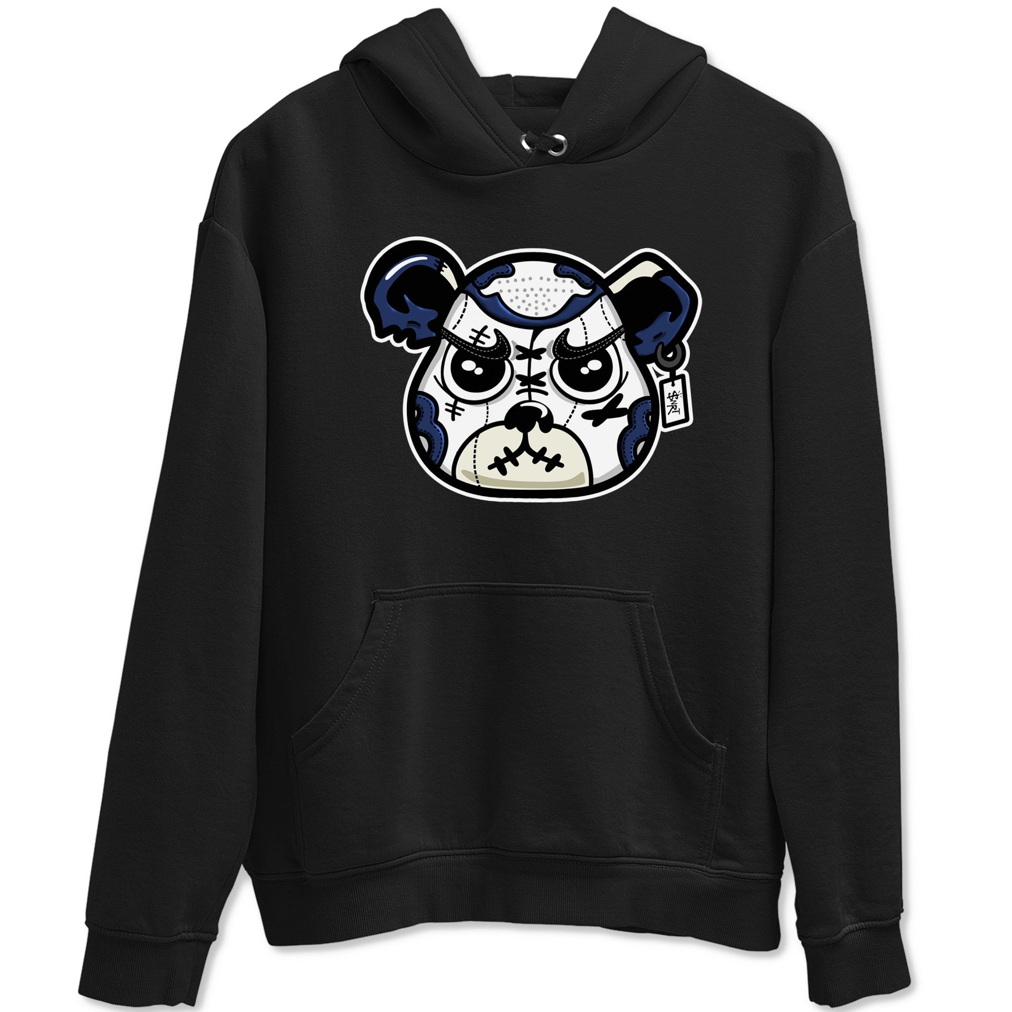 snkmatch Bear Face snkmatch Tees - Air Jordan 1 Midnight Navy