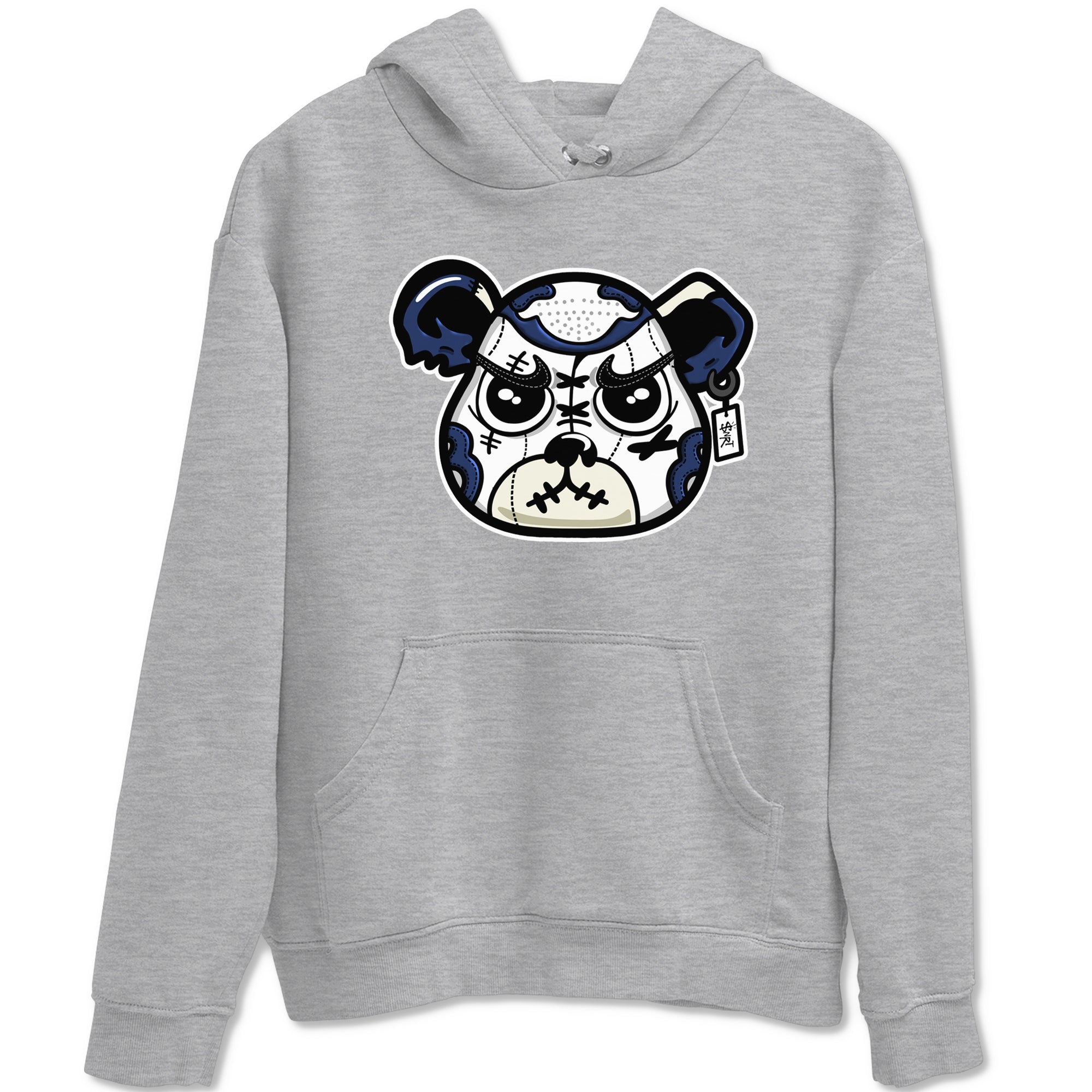 snkmatch Bear Face snkmatch Tees - Air Jordan 1 Midnight Navy